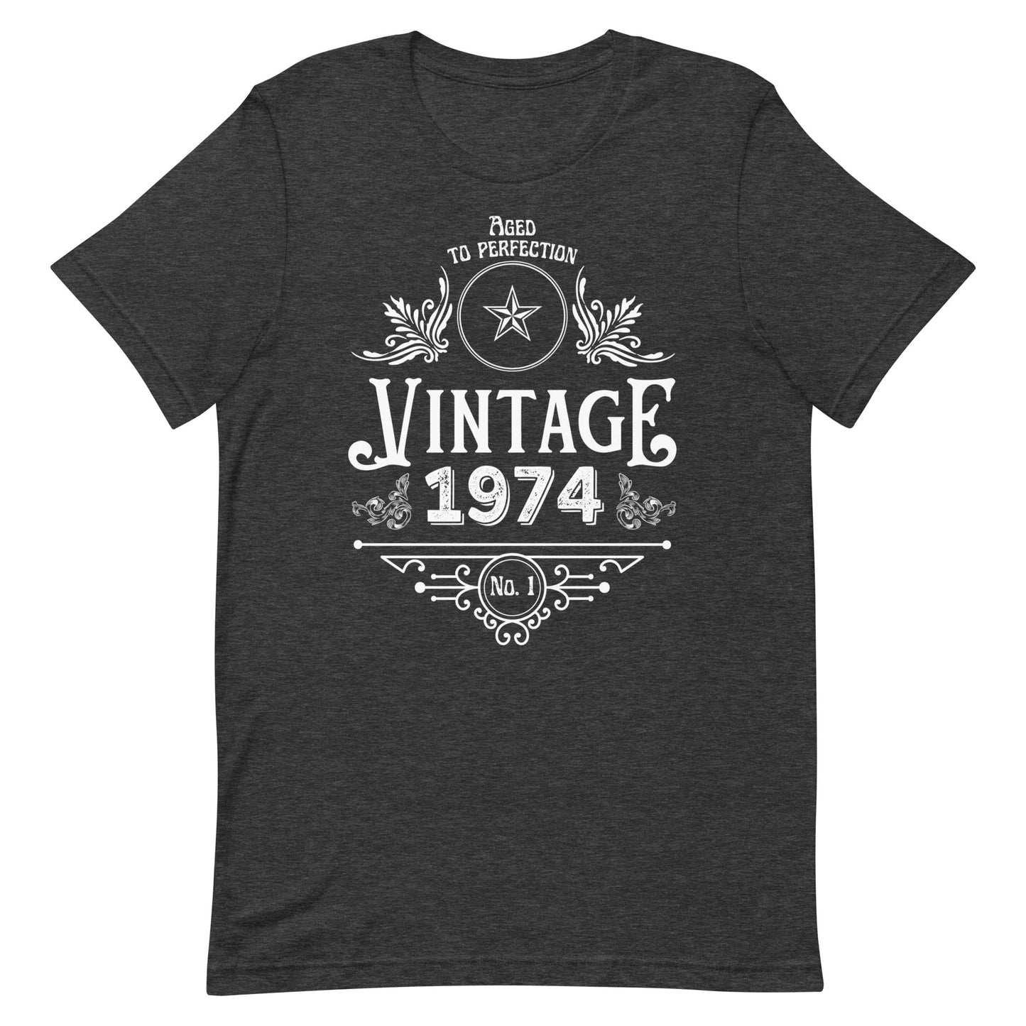 1974 Vintage 51st Birthday T-shirt | Golden Year Gift | Aged to Perfection - Jessie's Art Shop