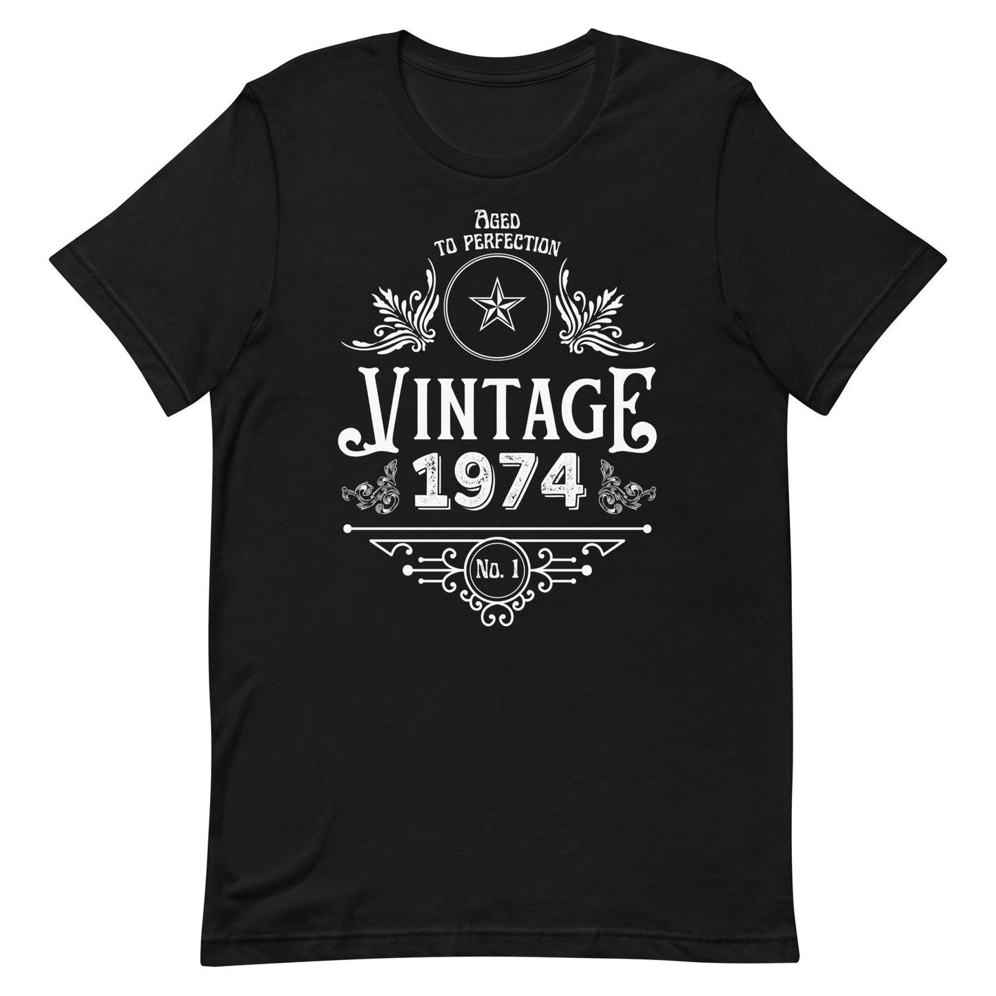 1974 Vintage 51st Birthday T-shirt | Golden Year Gift | Aged to Perfection - Jessie's Art Shop