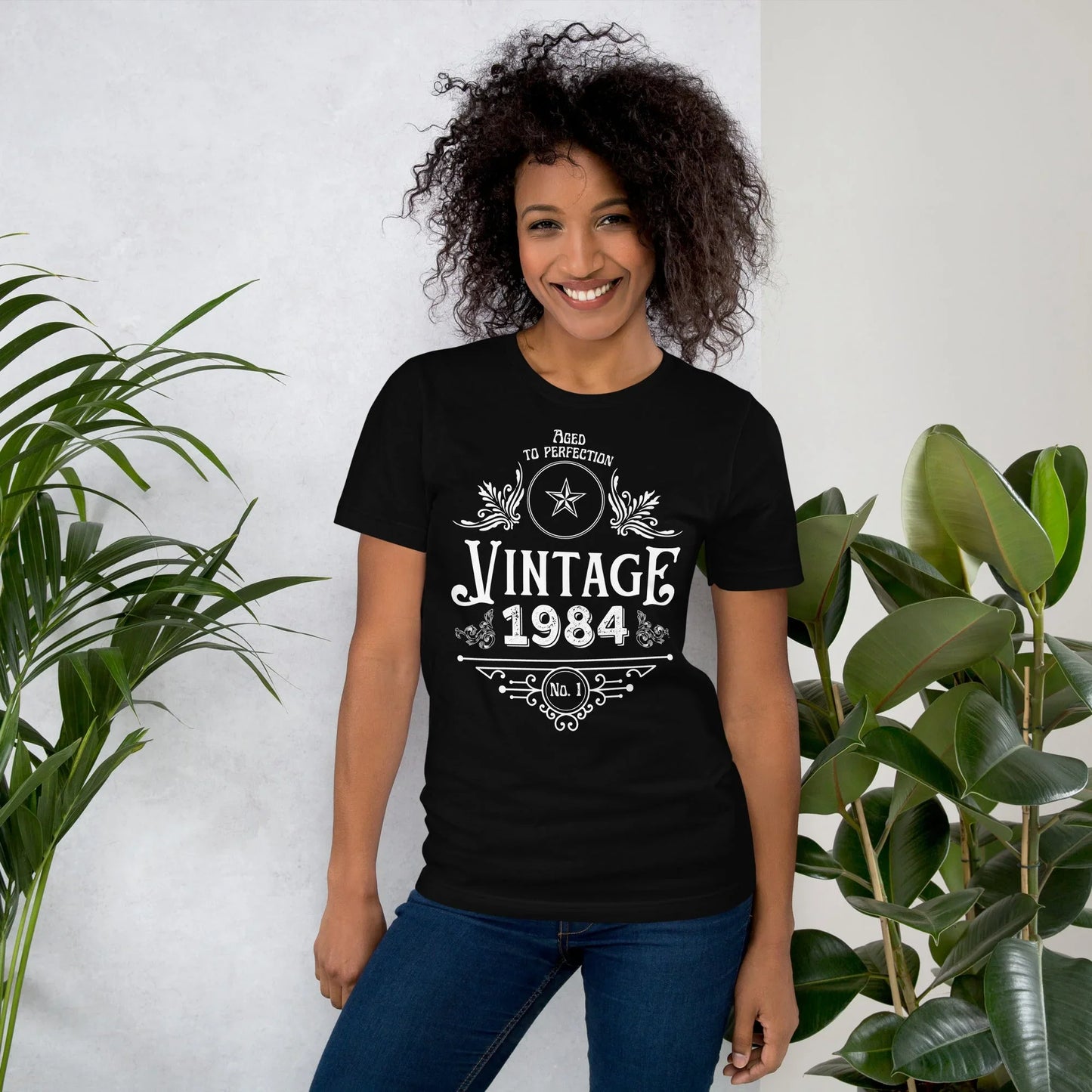 1984 Vintage 40th Birthday T-shirt | Fabulous Forty Gift | Premium Tee - Jessie's Art Shop