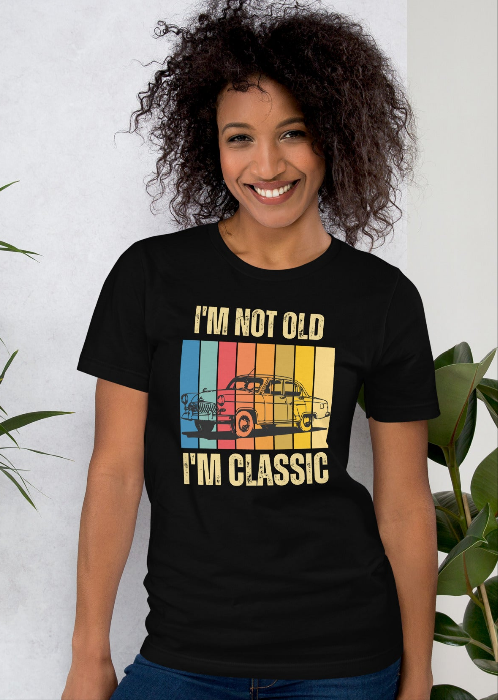 I'm Not Old, I'm Classic T-Shirt | Vintage Car Humour | Premium Eco Tee