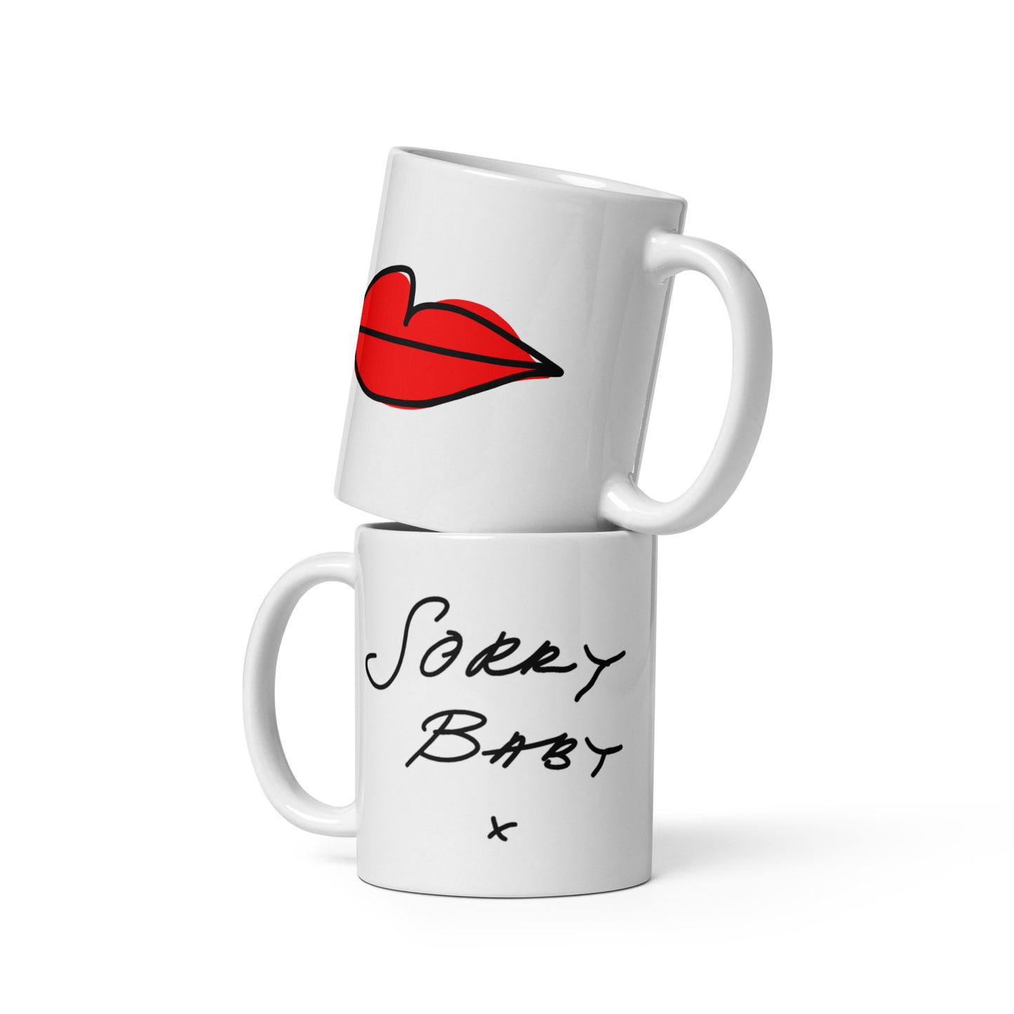 Killing Eve Mug | Sorry Baby x & Villanelle Lips | Eco-Friendly Cup - Jessie's Art Shop