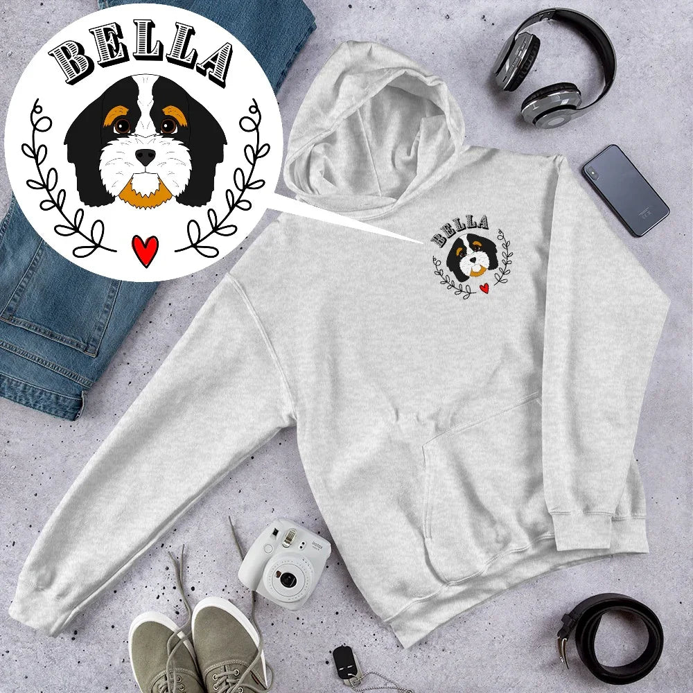 Custom Pet Hoodie Personalized Dog Cat Breed Gift – Jessie's