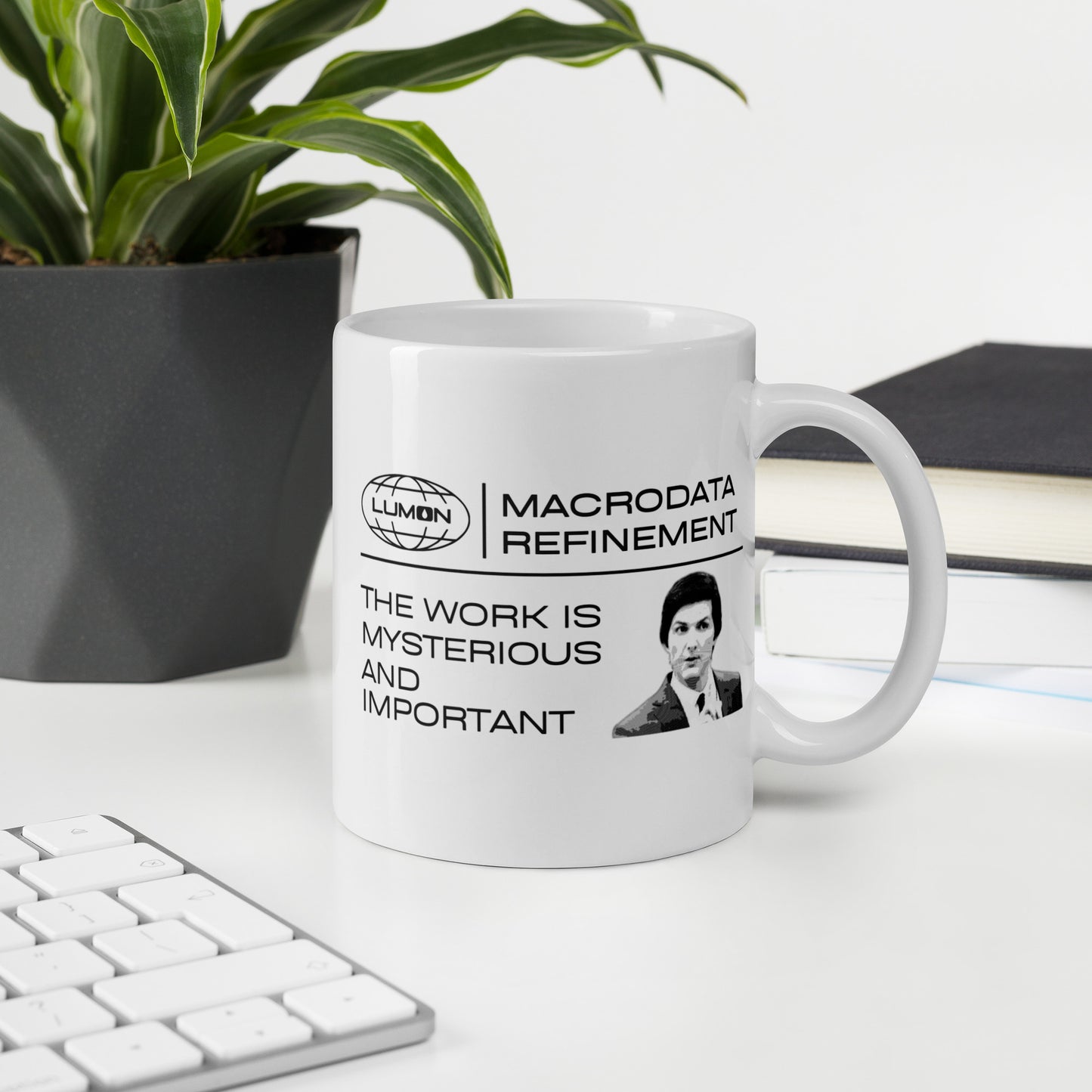 Severance Mug | The work is mysterious and important | Eco-Friendly Cup | Mark S