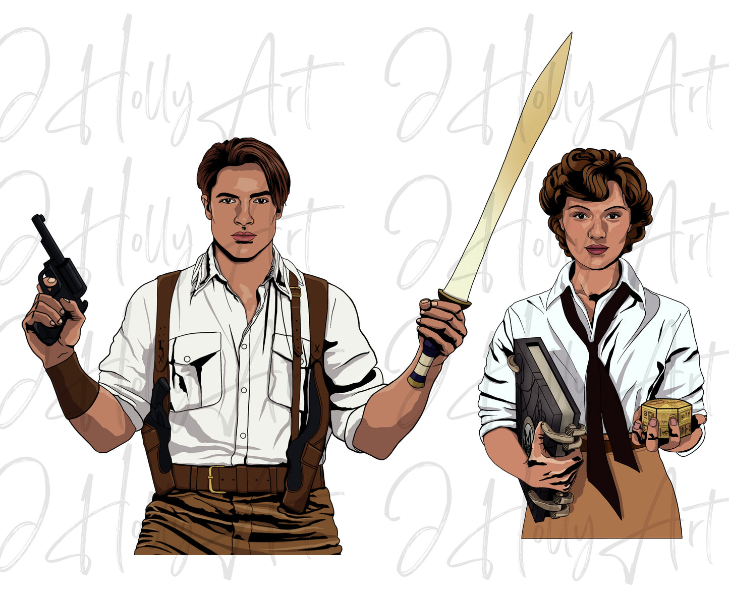 Character commissions | fanart | original characters | twitch banners - Jessie's Art Shop