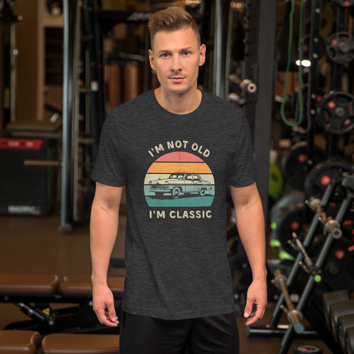 I'm Not Old, I'm Classic T-Shirt | Vintage Car Design | Premium Eco Tee - Jessie's Art Shop