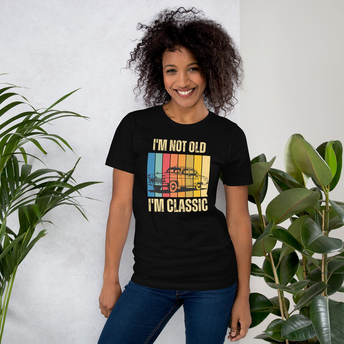 I'm Not Old, I'm Classic T-Shirt | Vintage Car Humour | Premium Eco Tee - Jessie's Art Shop