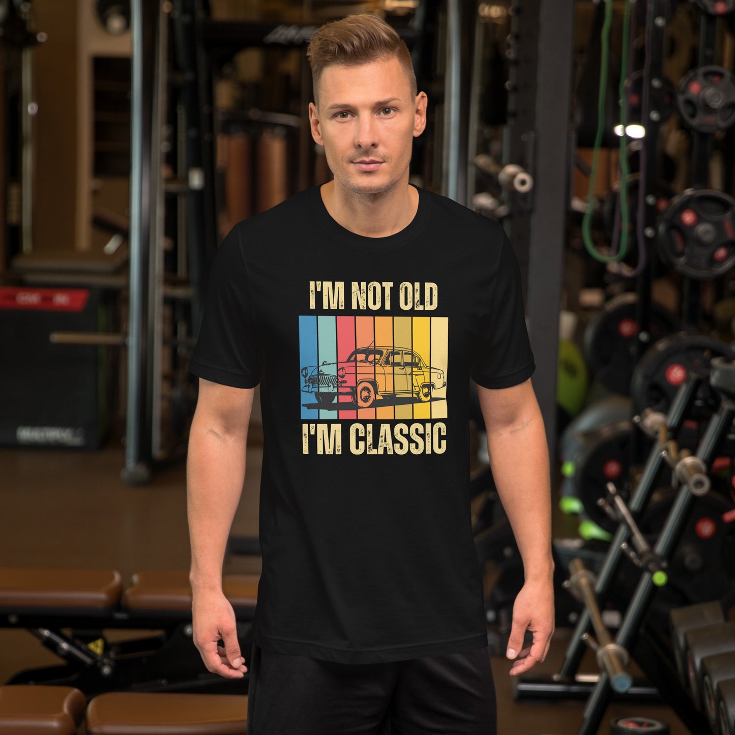 I'm Not Old, I'm Classic T-Shirt | Vintage Car Humour | Premium Eco Tee - Jessie's Art Shop