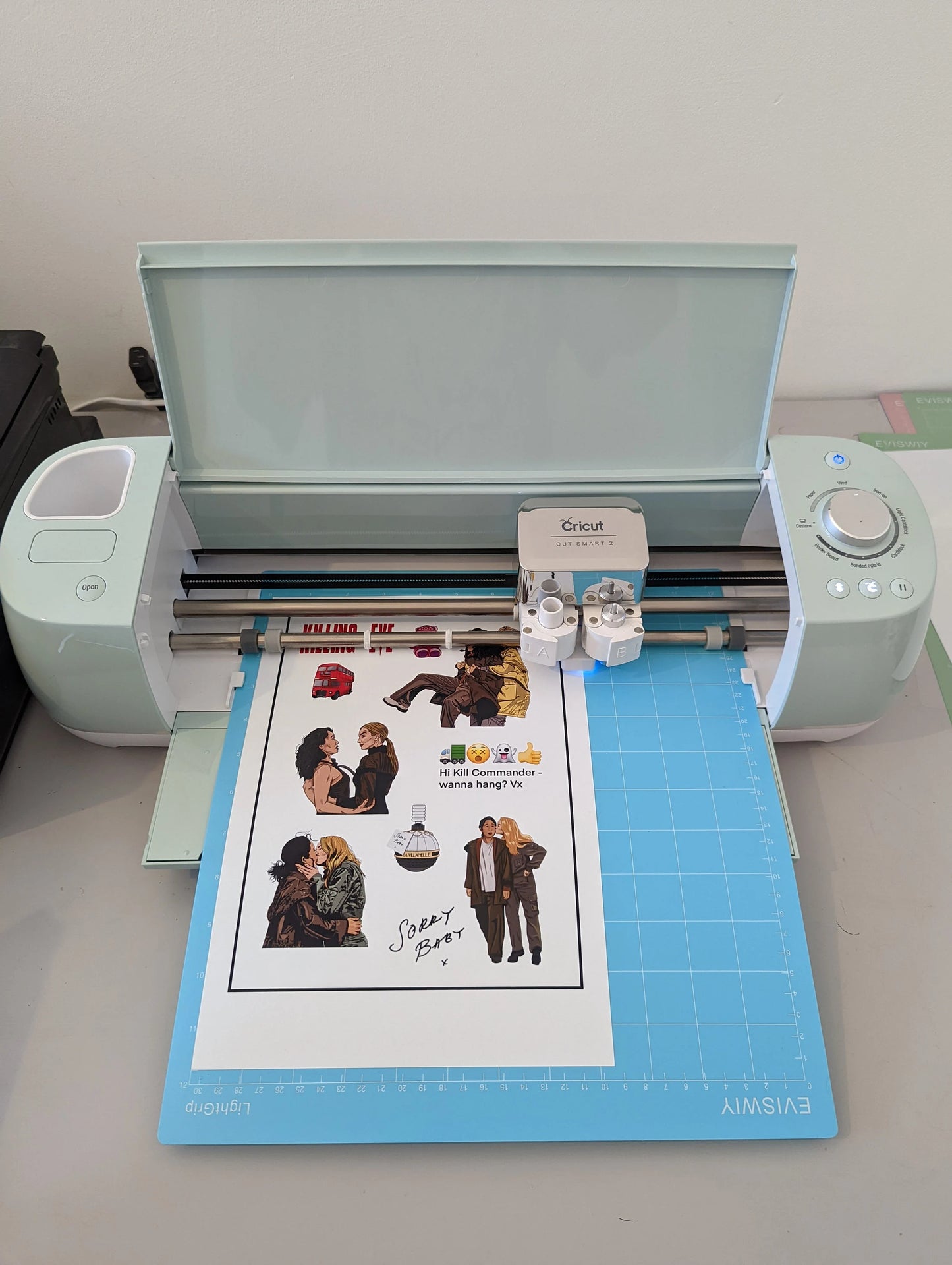 Villanelle and Eve sticker selection | 11 stickers | Killing Eve | Eco friendly - Jessie's Art Shop