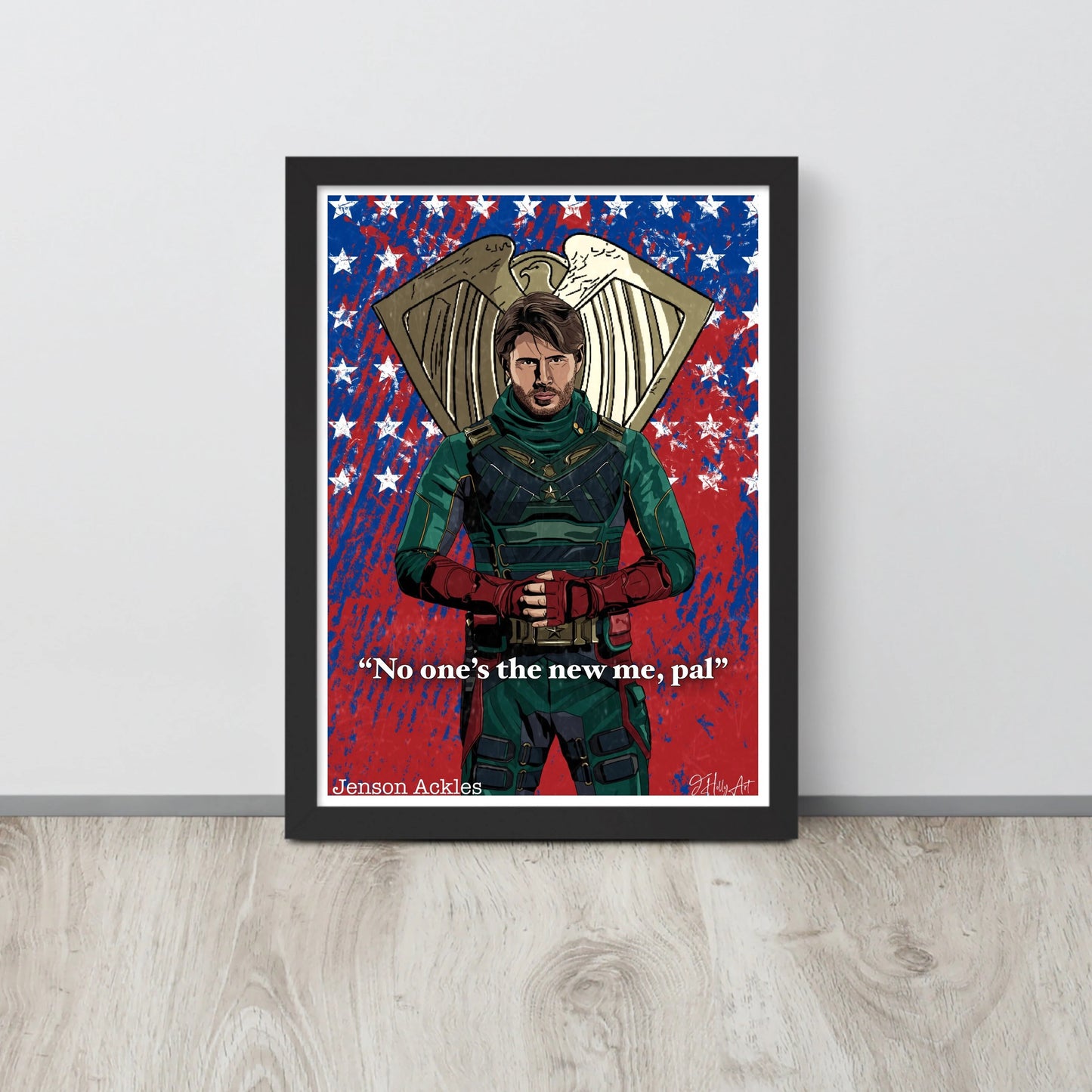 Soldier Boy Quote Print | The Boys Fan Art | Premium Wall Art - Jessie's Art Shop