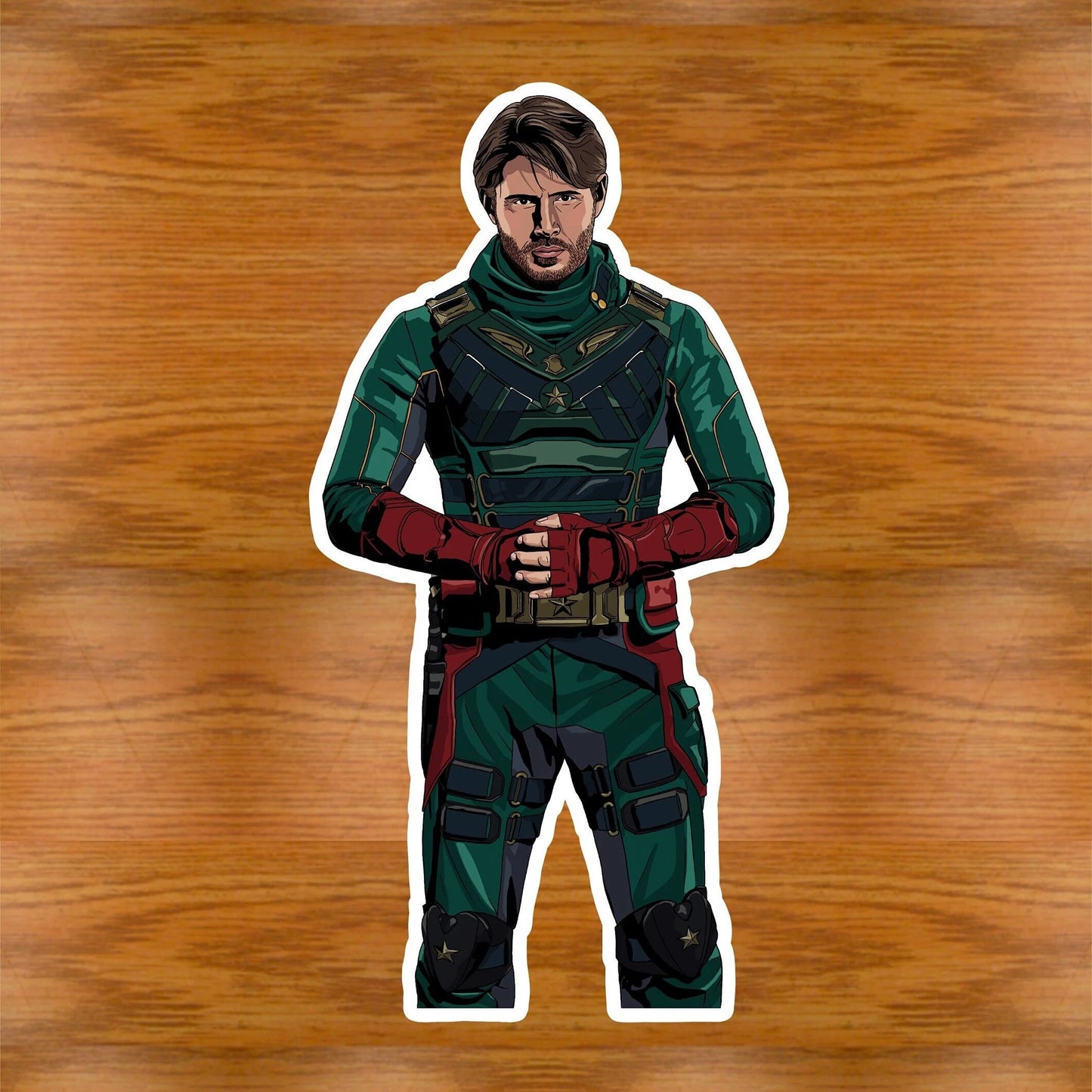 Soldier Boy Sticker | The Boys Series | Eco-Friendly Vinyl - Jessie's Art Shop
