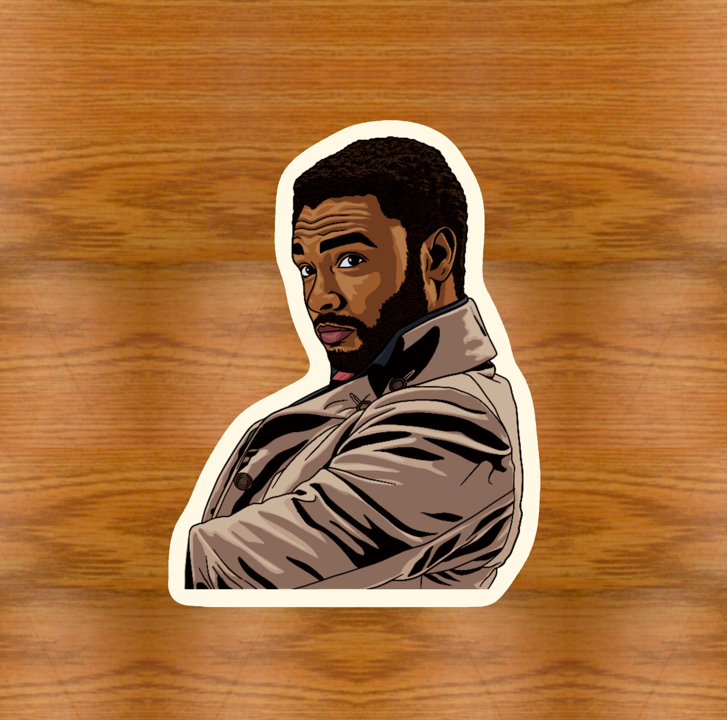 The Duke - Simon Basset waterproof glossy sticker | Bridgerton | Eco friendly & vegan - Jessie's Art Shop