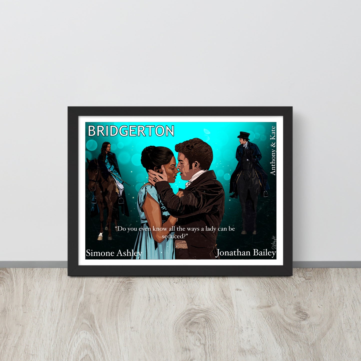 Kanthony Art Print | Kate & Anthony Bridgerton | Premium Romance Art - Jessie's Art Shop