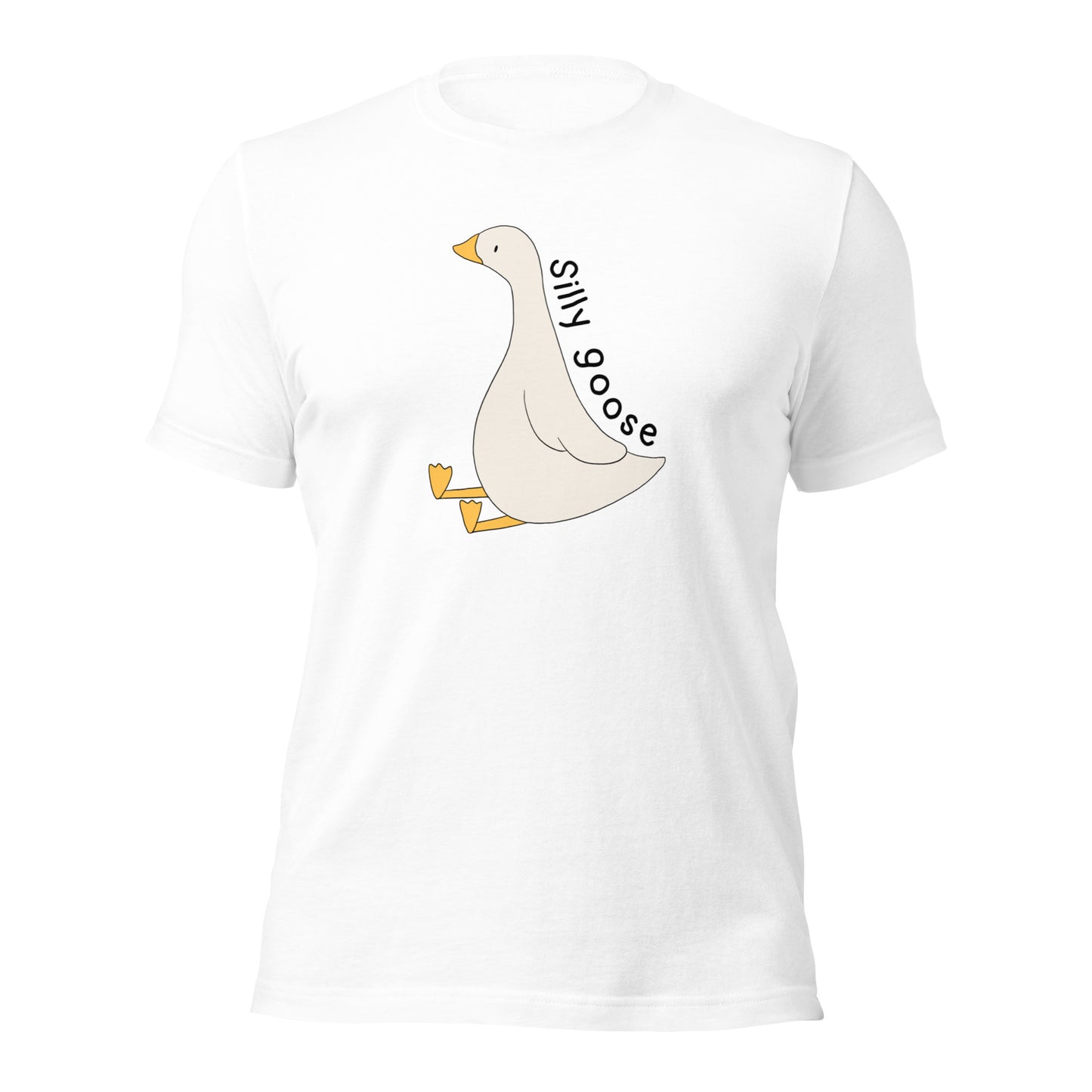 Silly Goose T-Shirt | Fun Phrase Design | Premium Eco Tee - Jessie's Art Shop