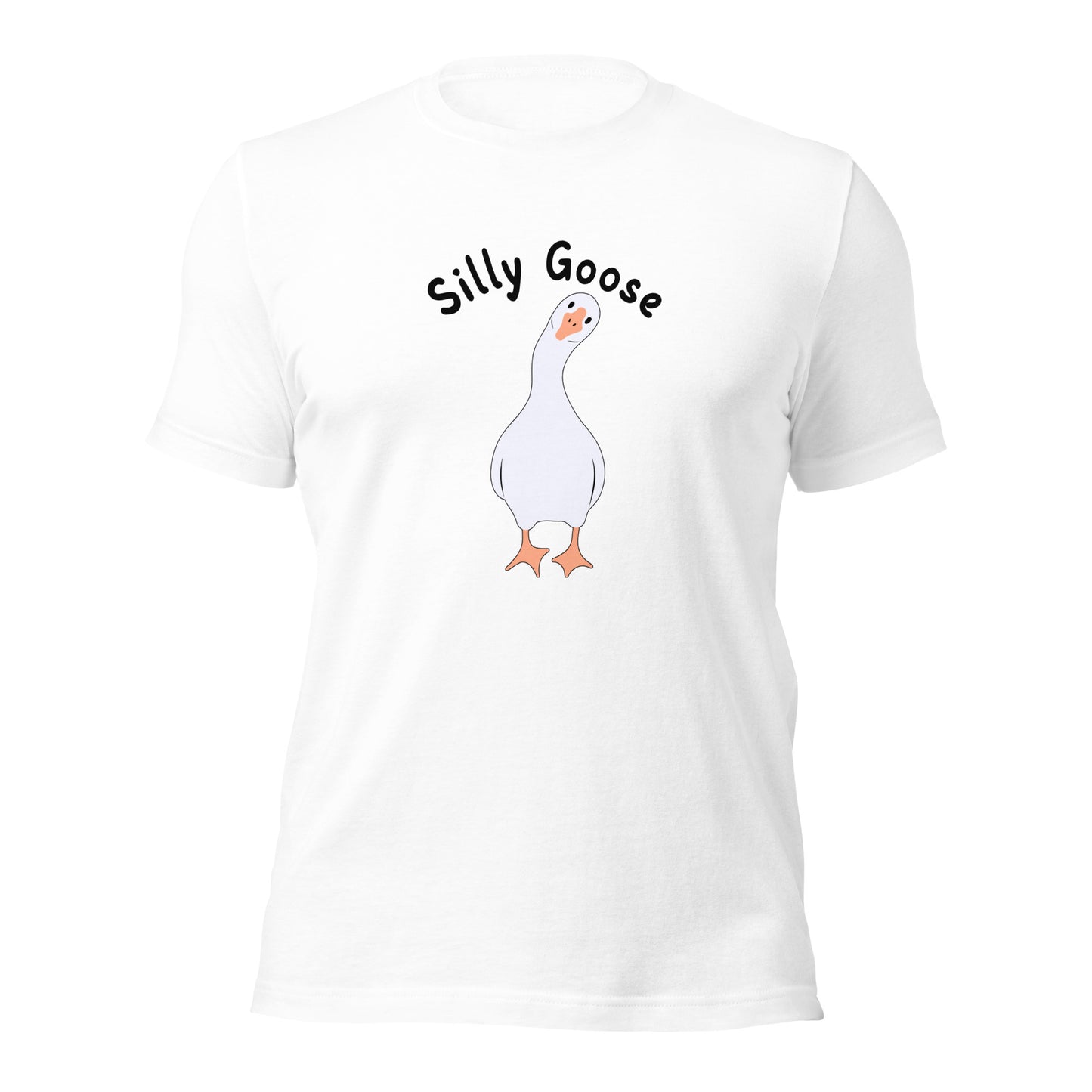 Silly Goose T-Shirt | Fun Phrase Design | Premium Eco Tee - Jessie's Art Shop