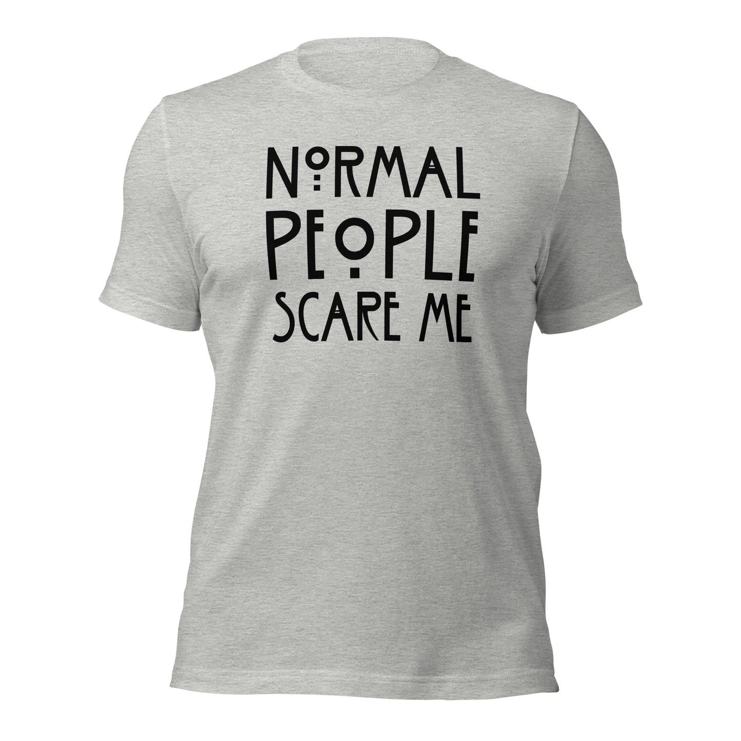 Normal People Scare Me T-Shirt | Tate Langdon AHS | Premium Eco Tee - Jessie's Art Shop