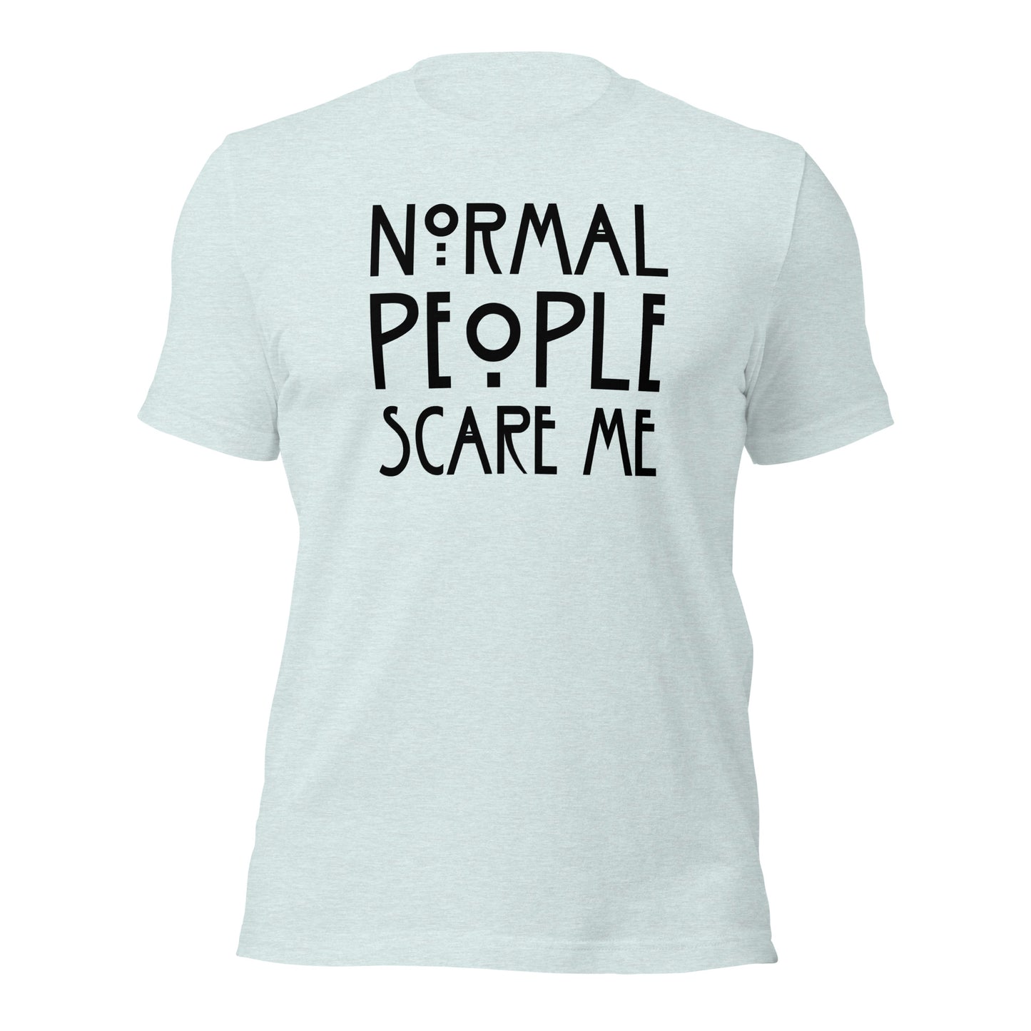 Normal People Scare Me T-Shirt | Tate Langdon AHS | Premium Eco Tee - Jessie's Art Shop