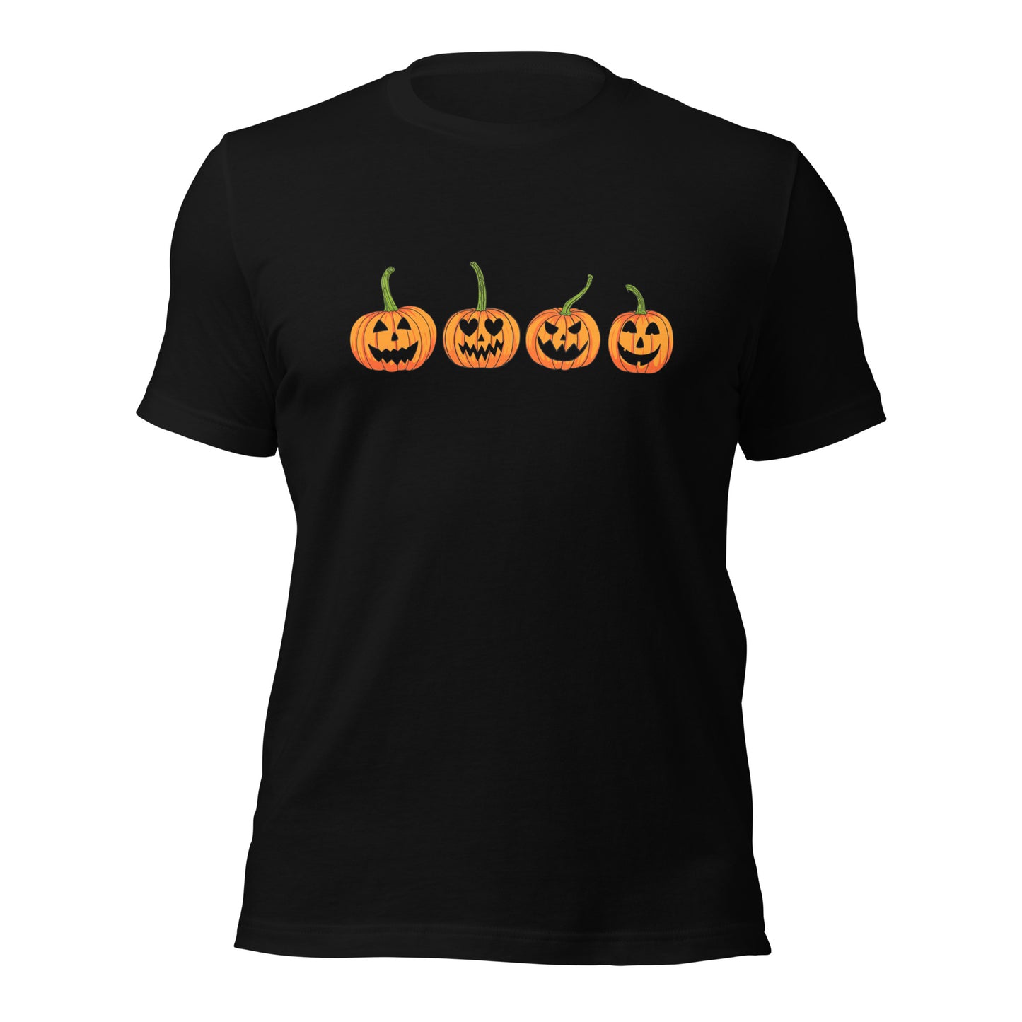 Halloween Pumpkin T-Shirt | Fall Jack O'Lantern Art | Premium Eco Tee - Jessie's Art Shop