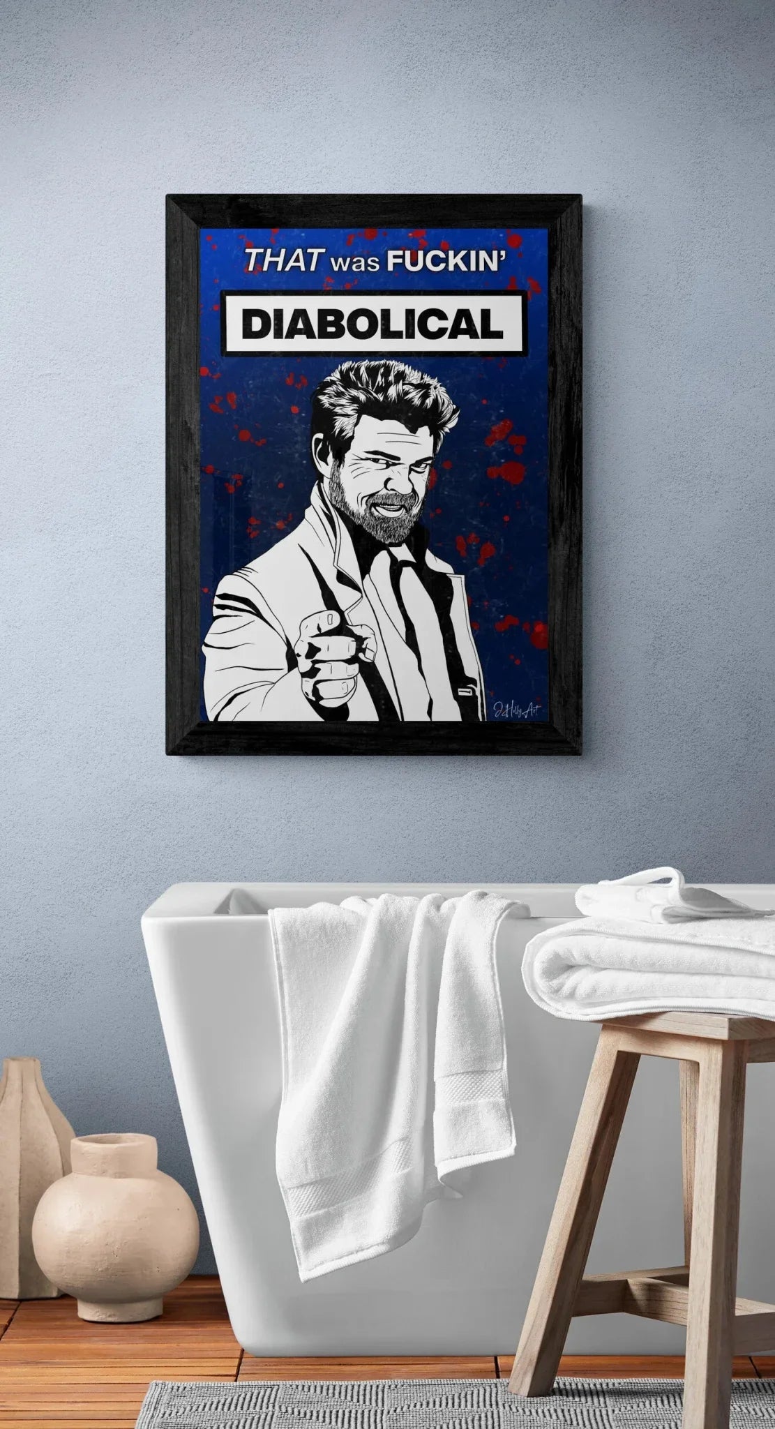 Billy Butcher Quote Print | The Boys Wall Art | Premium Fan Art - Jessie's Art Shop