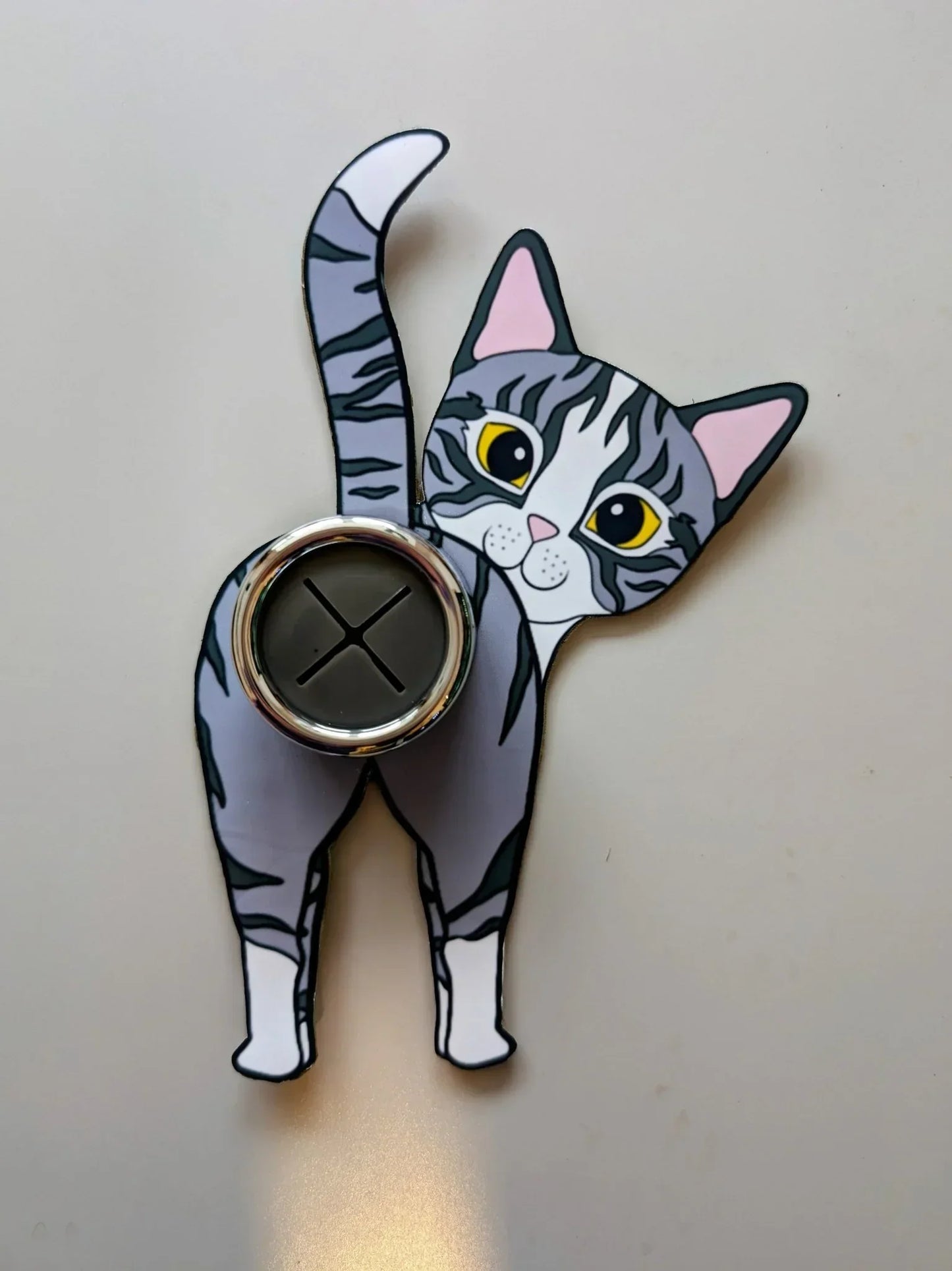 Cat Butt Towel Holder | Customizable Kitchen Decor | Eco-Friendly Hook - Jessie's Art Shop