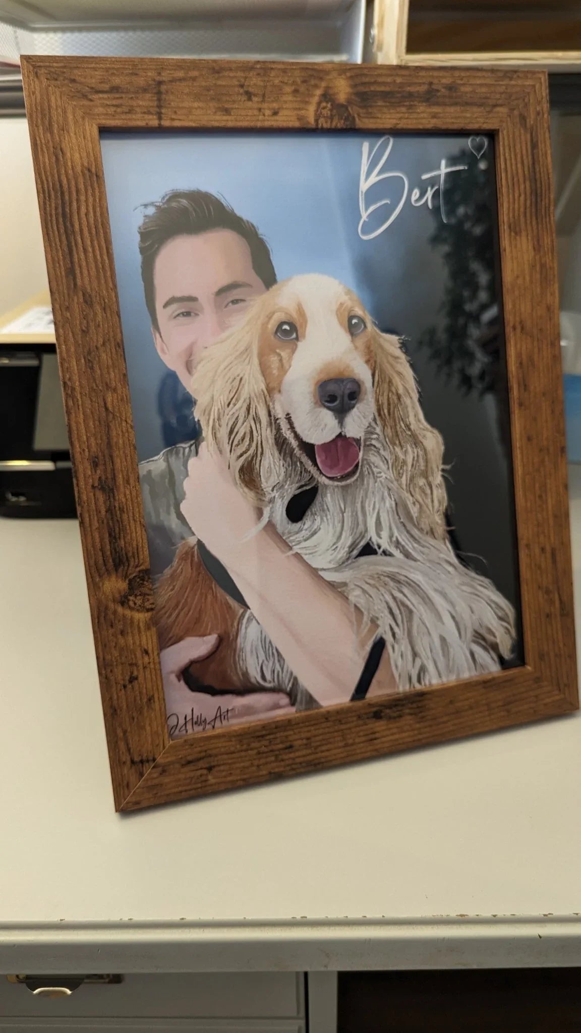 Custom Pet Portrait Art | Digital & Print Options | Oil Painting Style - Jessie's Art Shop