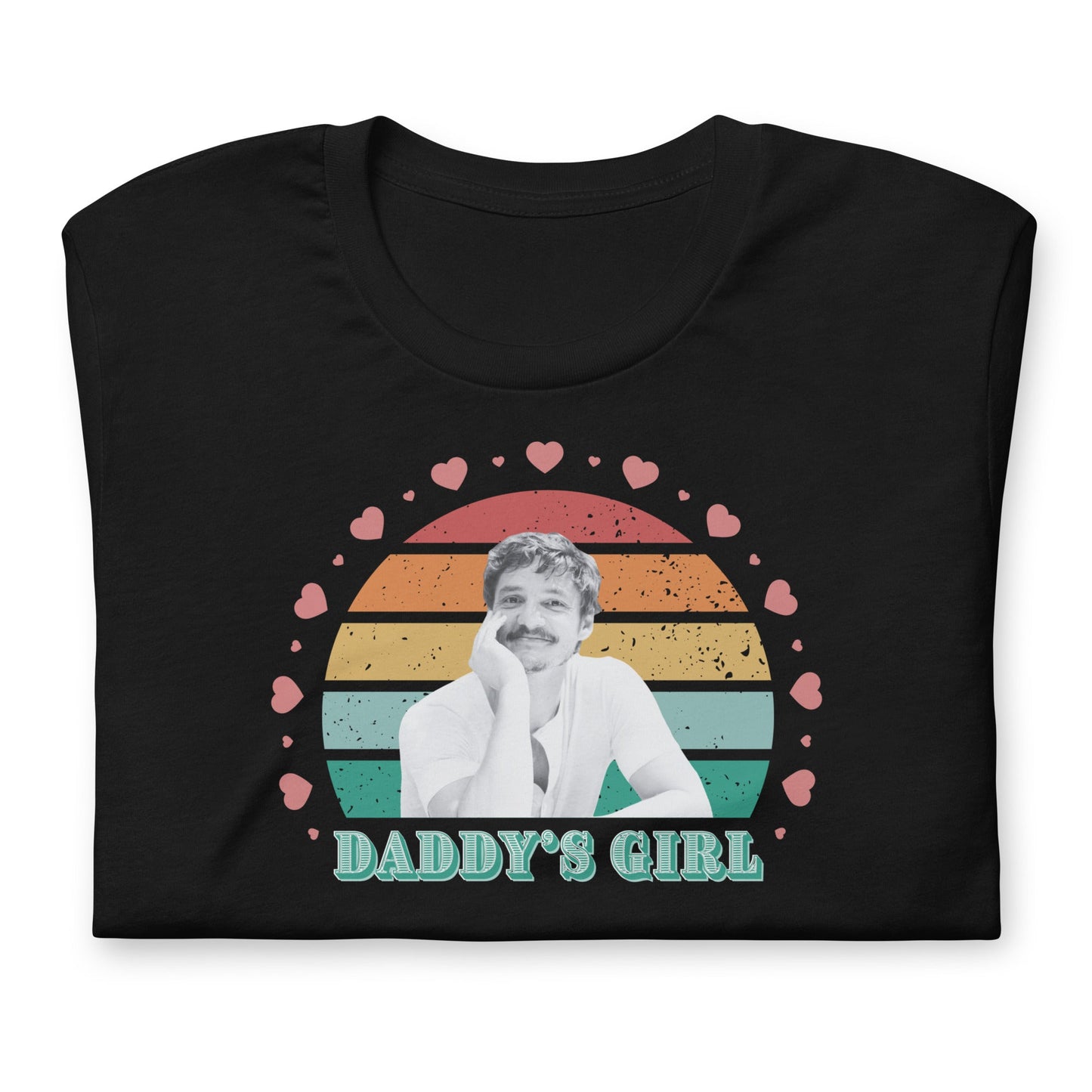 Pedro Pascal T-shirt | Daddy's Girl | Funny Pedro fan tee | Premium tee - Jessie's Art Shop