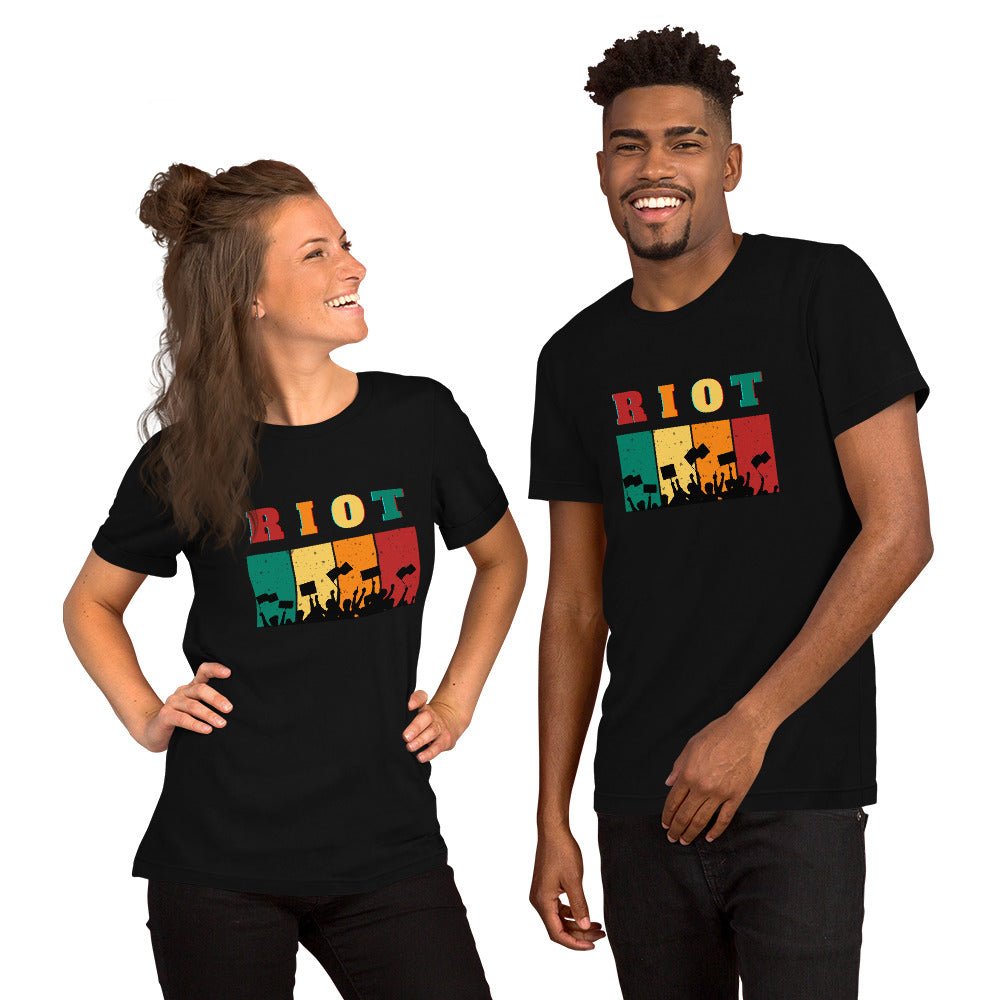 RIOT T-shirt | protest | political activism tee | premium quality eco-friendly top