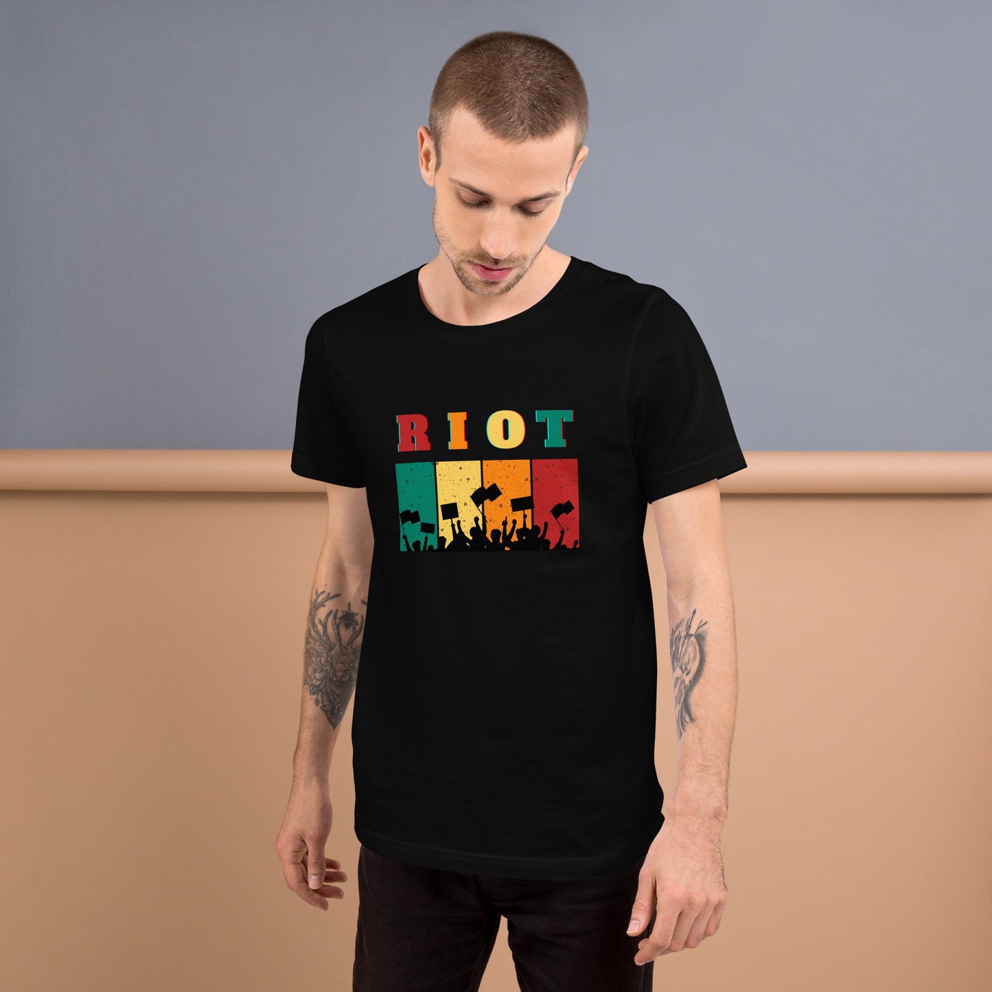 RIOT T-shirt | protest | political activism tee | premium quality eco-friendly top