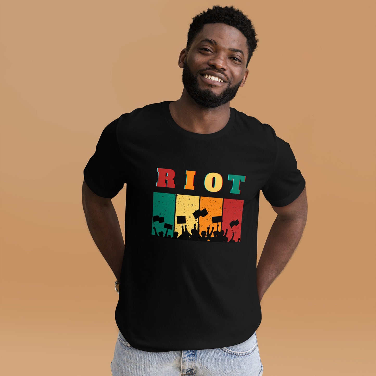 RIOT T-shirt | protest | political activism tee | premium quality eco-friendly top