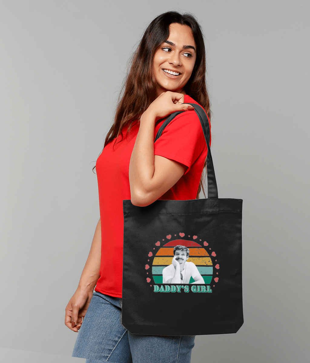 Daddy's girl tote bag | Pedro Pascal fan gift | eco friendly bag