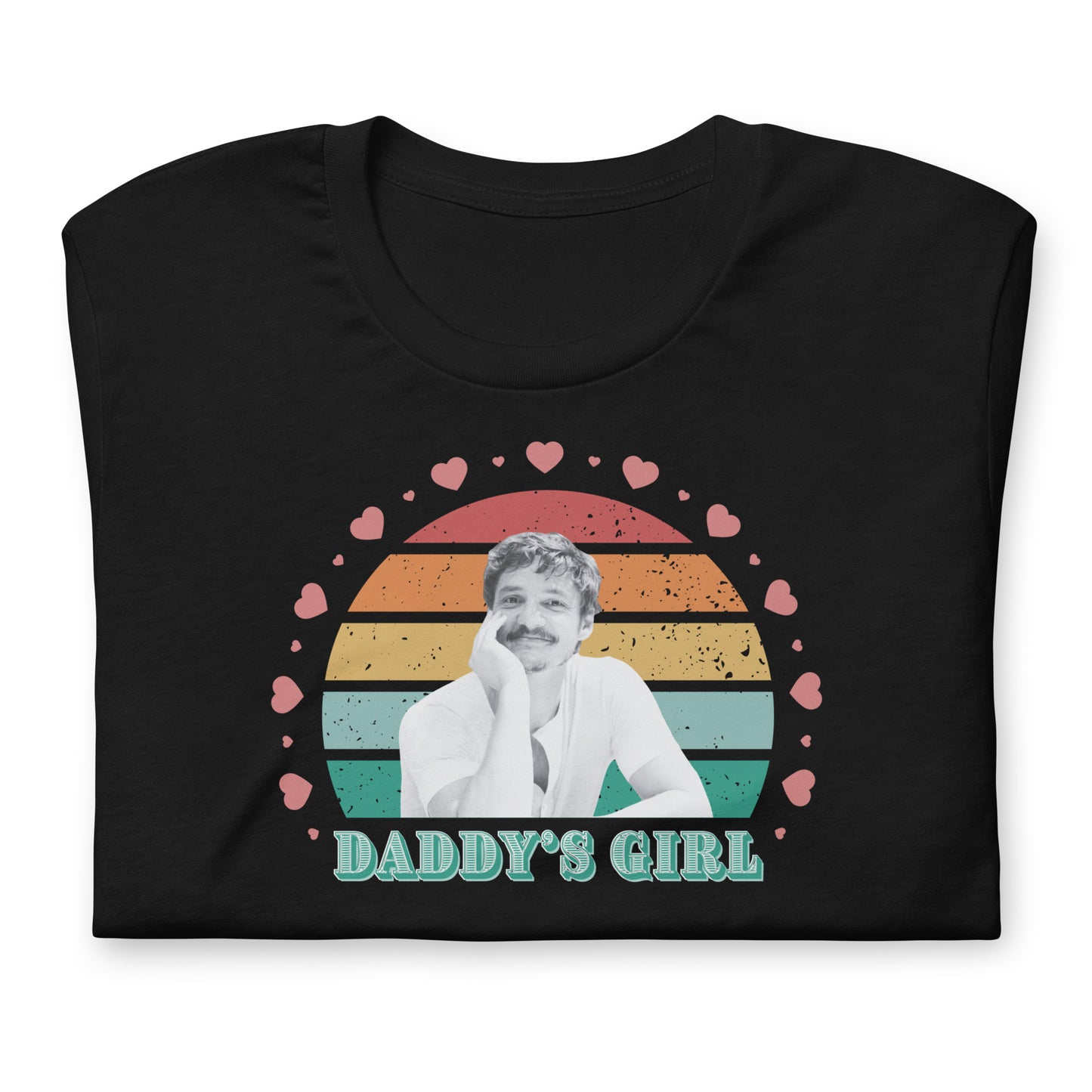 Pedro Pascal T-shirt | Daddy's Girl | Funny Pedro fan tee | Premium tee