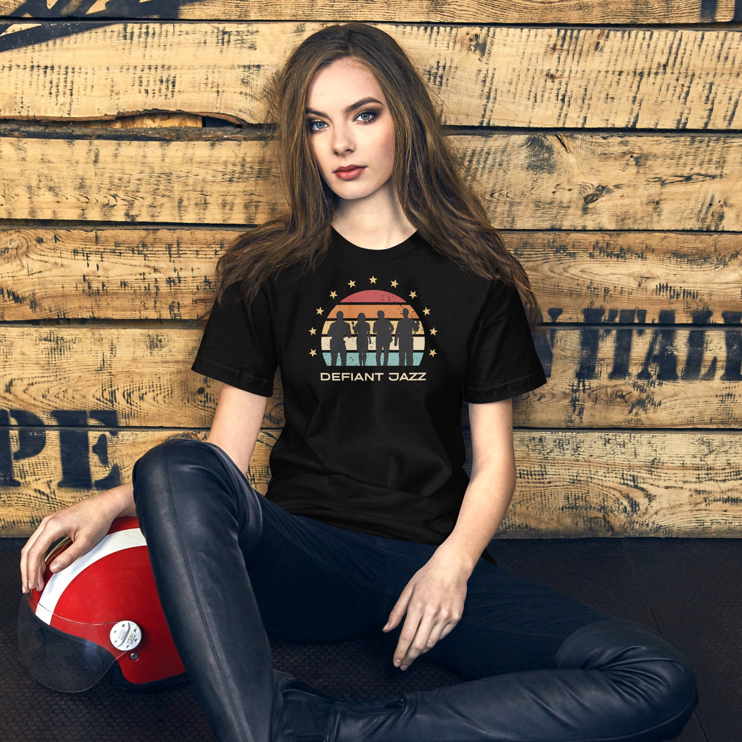 Defiant Jazz Severance T-shirt | Funny Helly R Quote | Premium tee