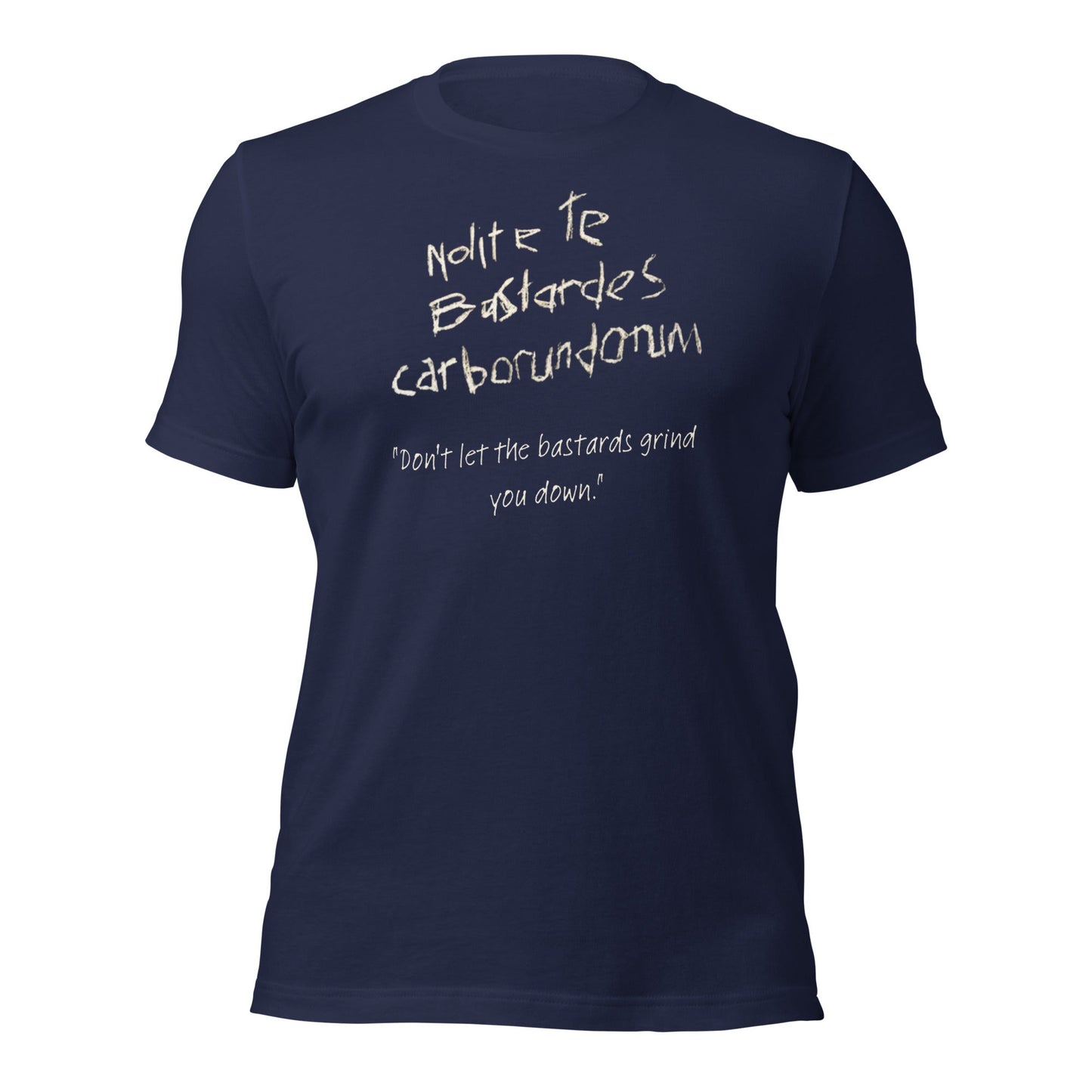 The Handmaid's Tale T-shirt | June Osborne | Latin Quote | Don't let the bastards grind you down | Premium tee - Jessie's Art Shop
