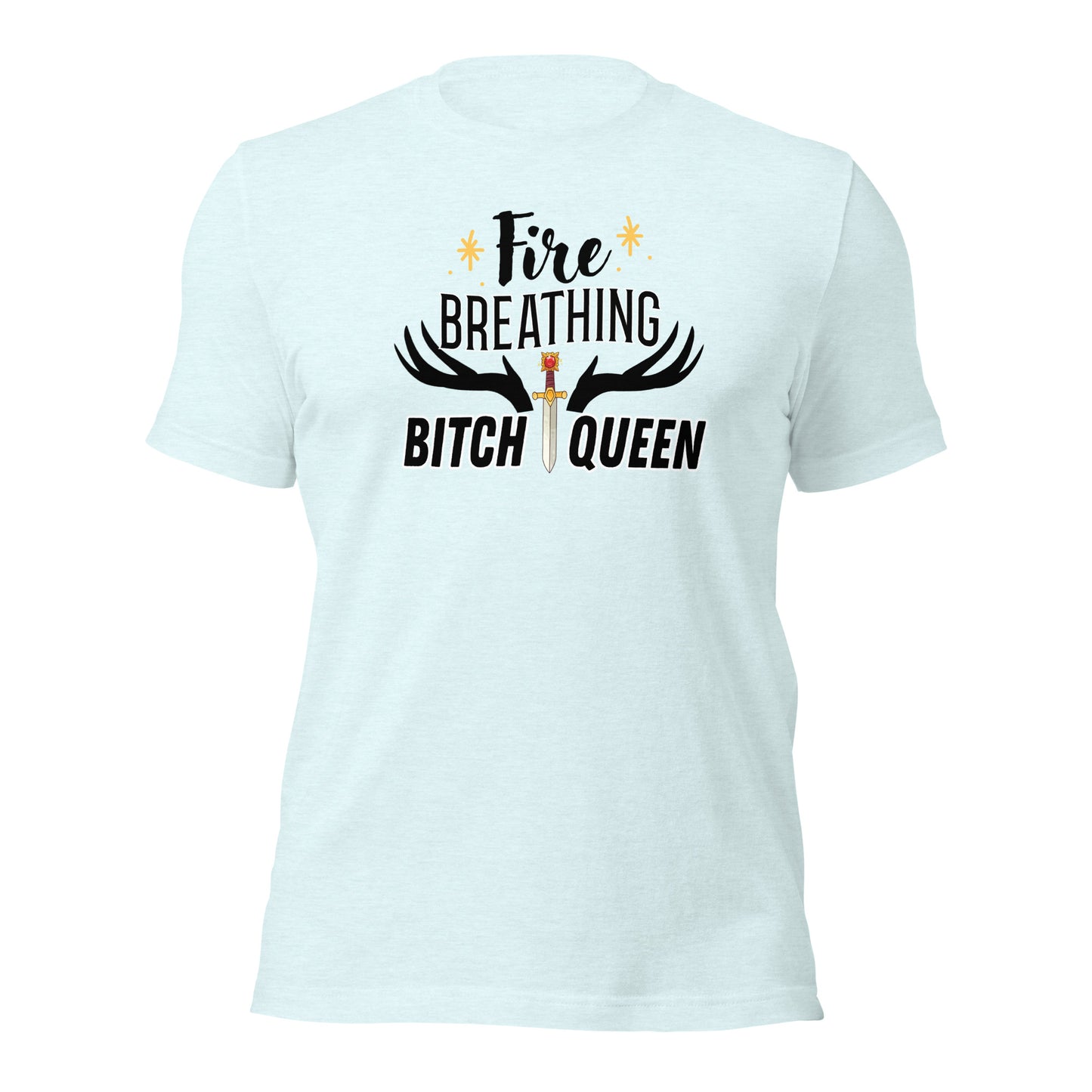 Fire breathing Bitch Queen Unisex T-shirt | Throne of Glass merch | Premium tee