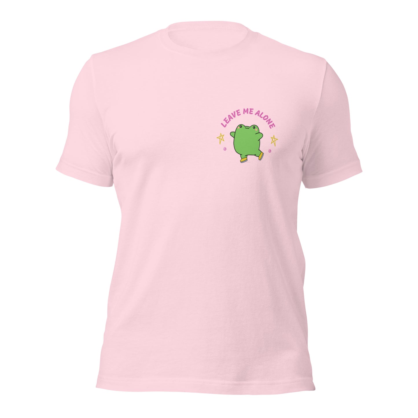 Leave Me Alone Funny frog T-shirt | Premium tee - Jessie's Art Shop