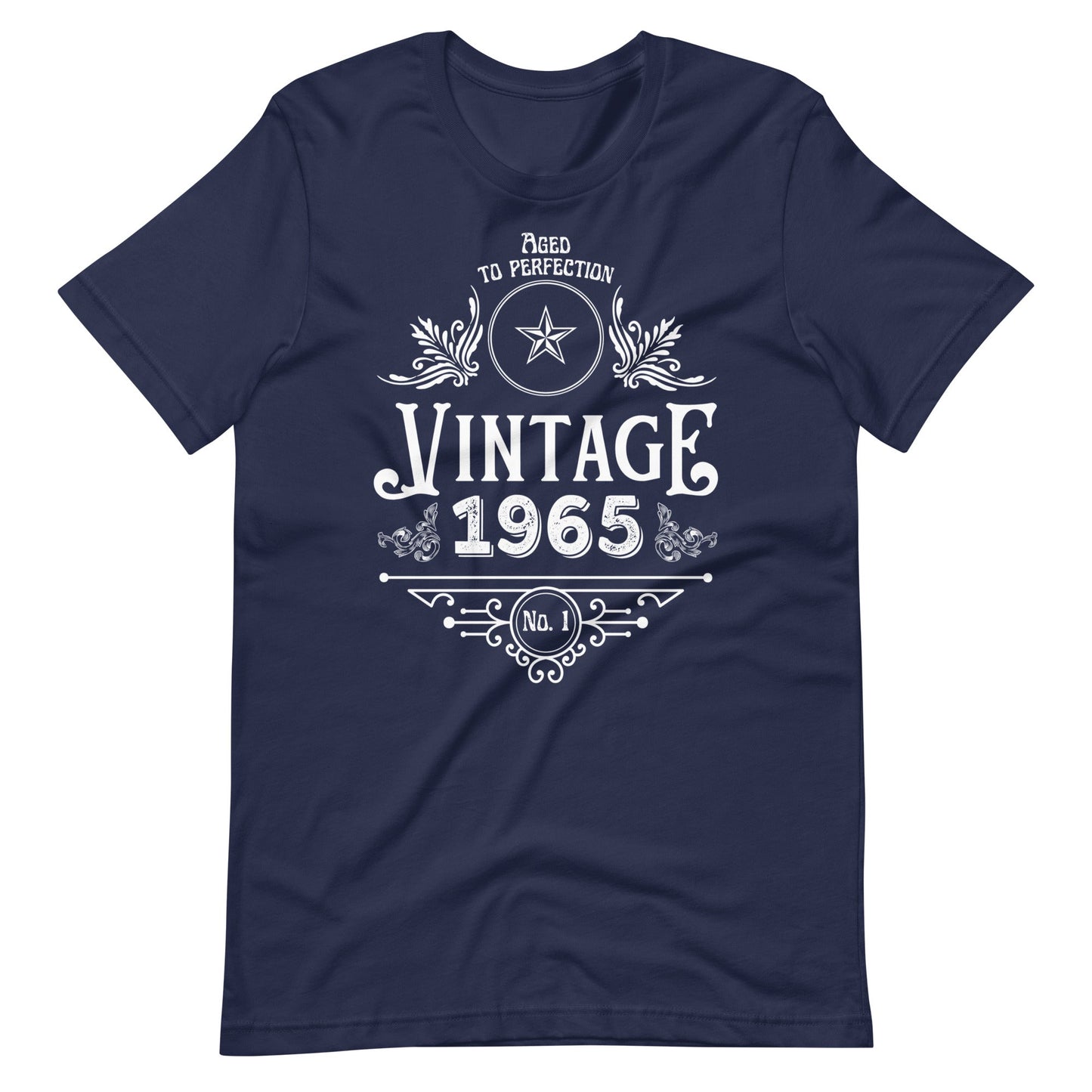 1965 Vintage 60th Birthday T-shirt | Aged to Perfection | Premium Gift Tee - Jessie's Art Shop