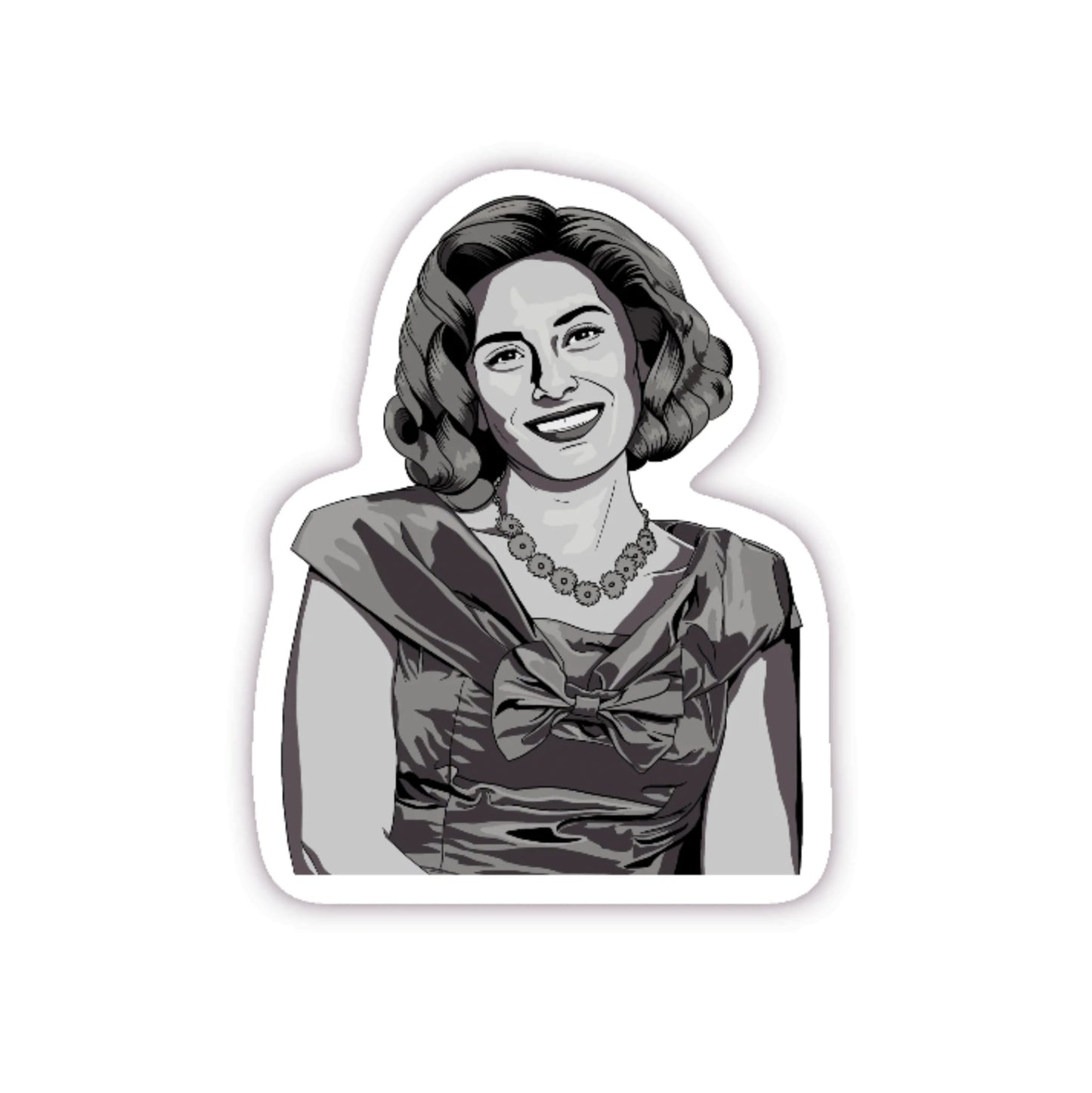 50's Wanda Maximoff Sticker | WandaVision | Eco-Friendly Vinyl - Jessie's Art Shop