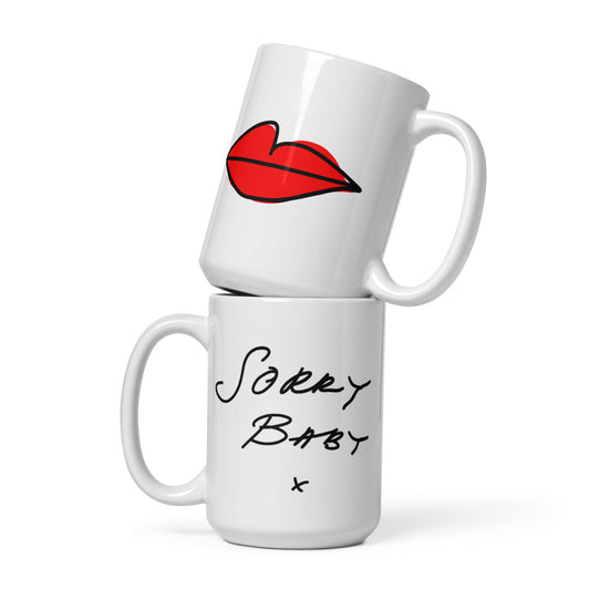 Killing Eve Mug | Sorry Baby x & Villanelle Lips | Eco-Friendly Cup - Jessie's Art Shop