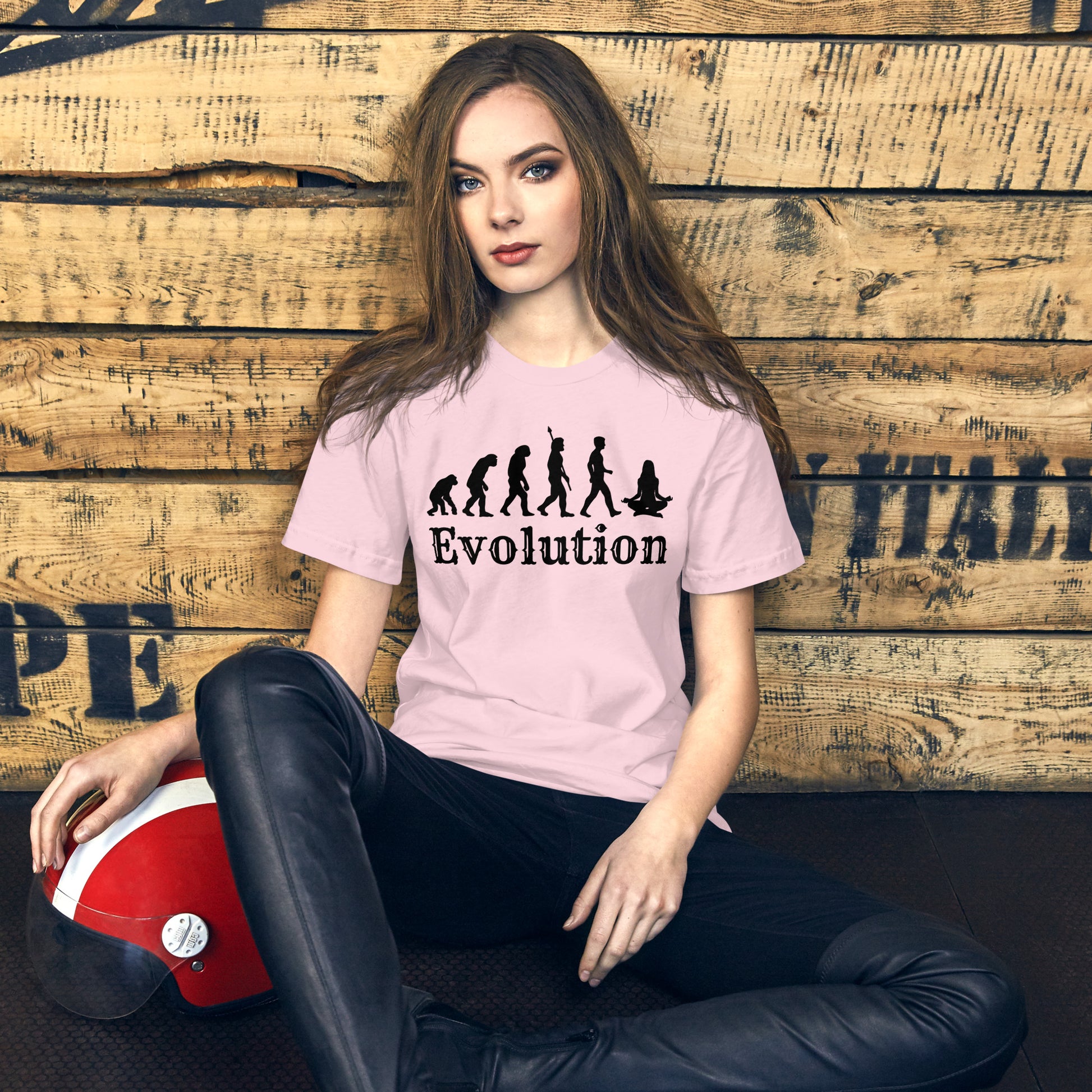 Yoga Evolution T-Shirt | Yogi Science Design | Premium Eco Tee - Jessie's Art Shop