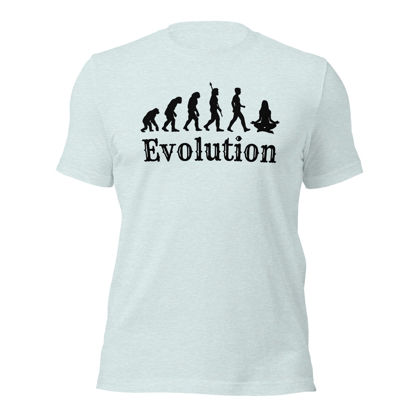 Yoga Evolution T-Shirt | Yogi Science Design | Premium Eco Tee - Jessie's Art Shop