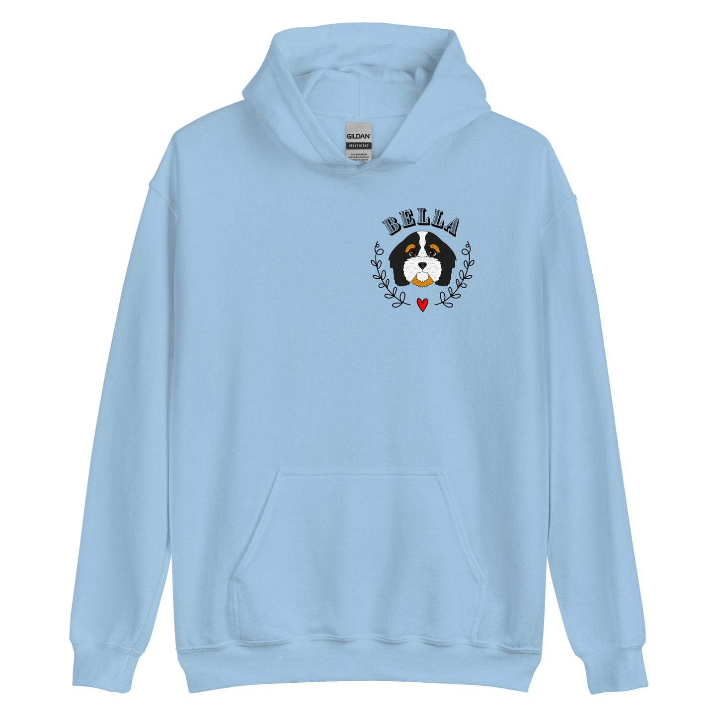 Custom Pet Hoodie | Personalized Dog & Cat Breed Gift - Jessie's Art Shop