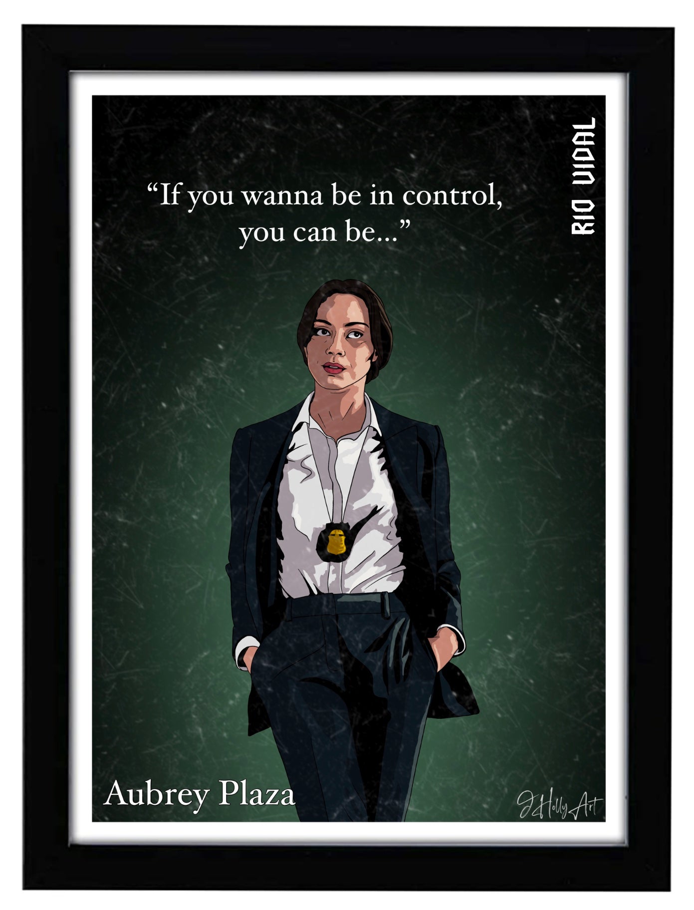 Rio Vidal CIA agent | Agatha All Along Art Print | JHollyArt Fan Art | Premium Poster - Jessie's Art Shop