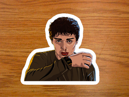 Will Byers sexy season 5 episode 4. Will with powers. Nosebleed. Stranger things. Hot. Sticker