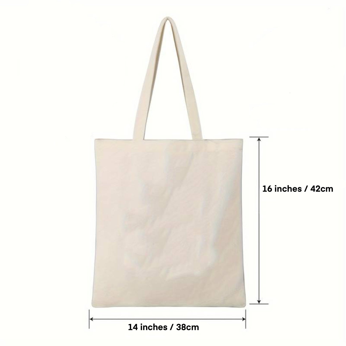 David ambigram tote bag | Eco friendly Canvas reusable shopping Bag