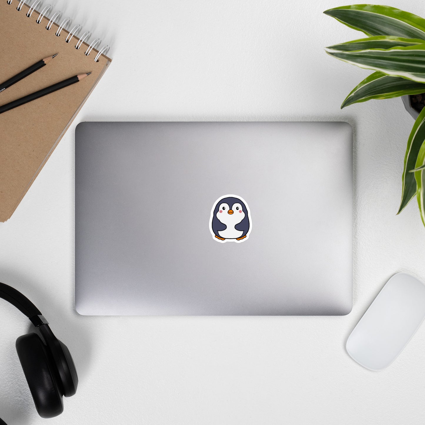 Penguin Kawaii sticker | premium high gloss cute sticker | eco-friendly vinyl