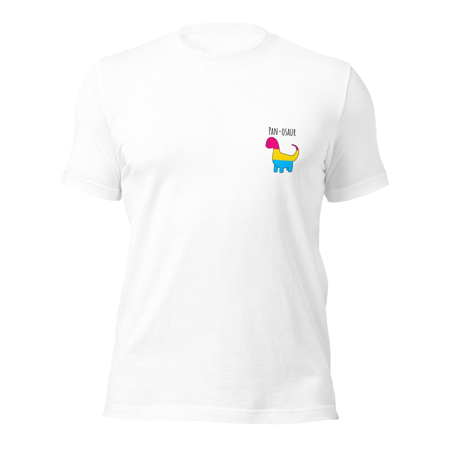 Camiseta Pan-osaurio | Dinosaurio Pan Pride | Camiseta ecológica de primera calidad