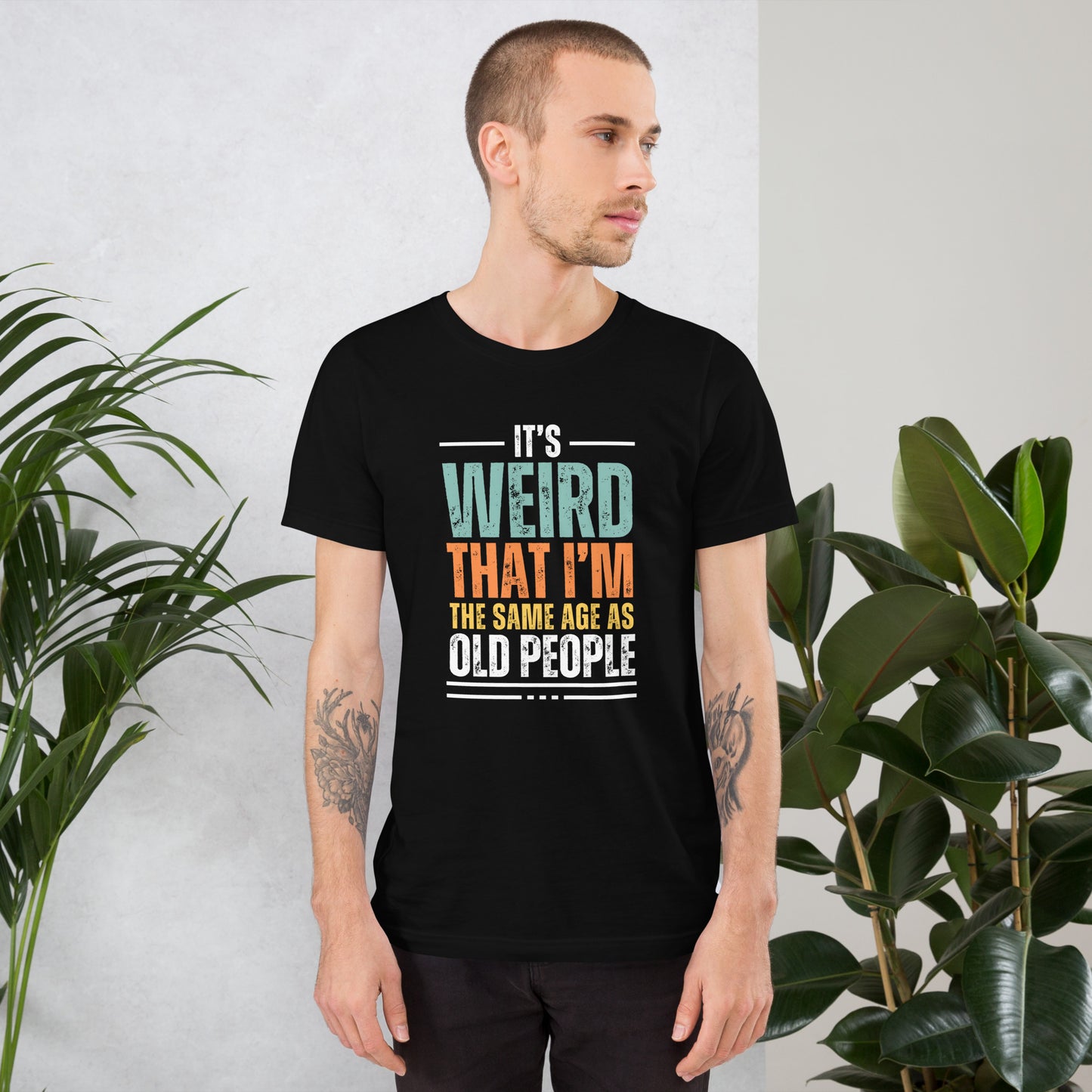 Funny Age Quote T-Shirt | Getting Older Humour | Premium Eco Tee - Jessie's Art Shop