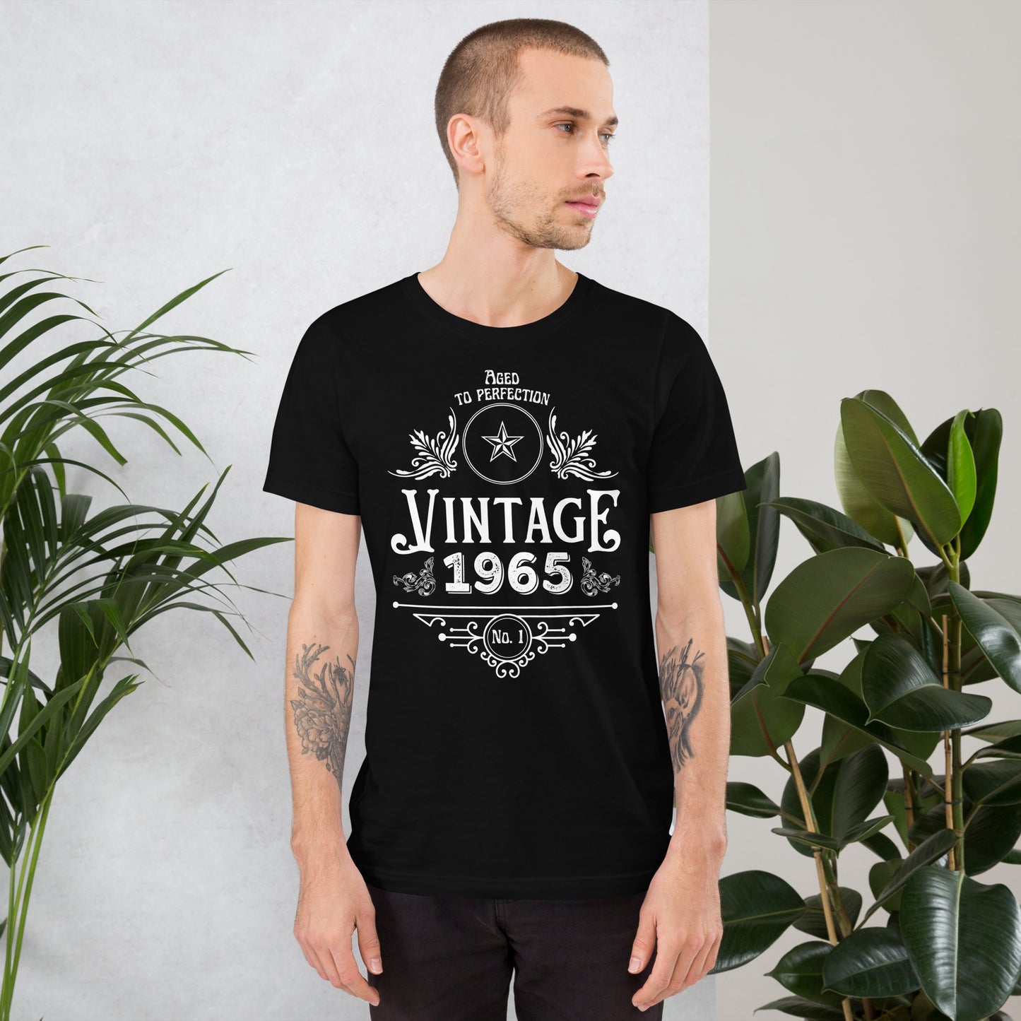 Vintage 1965 T-shirt 59th birthday | 59 year old funny T-shirt | premium quality eco-friendly tee