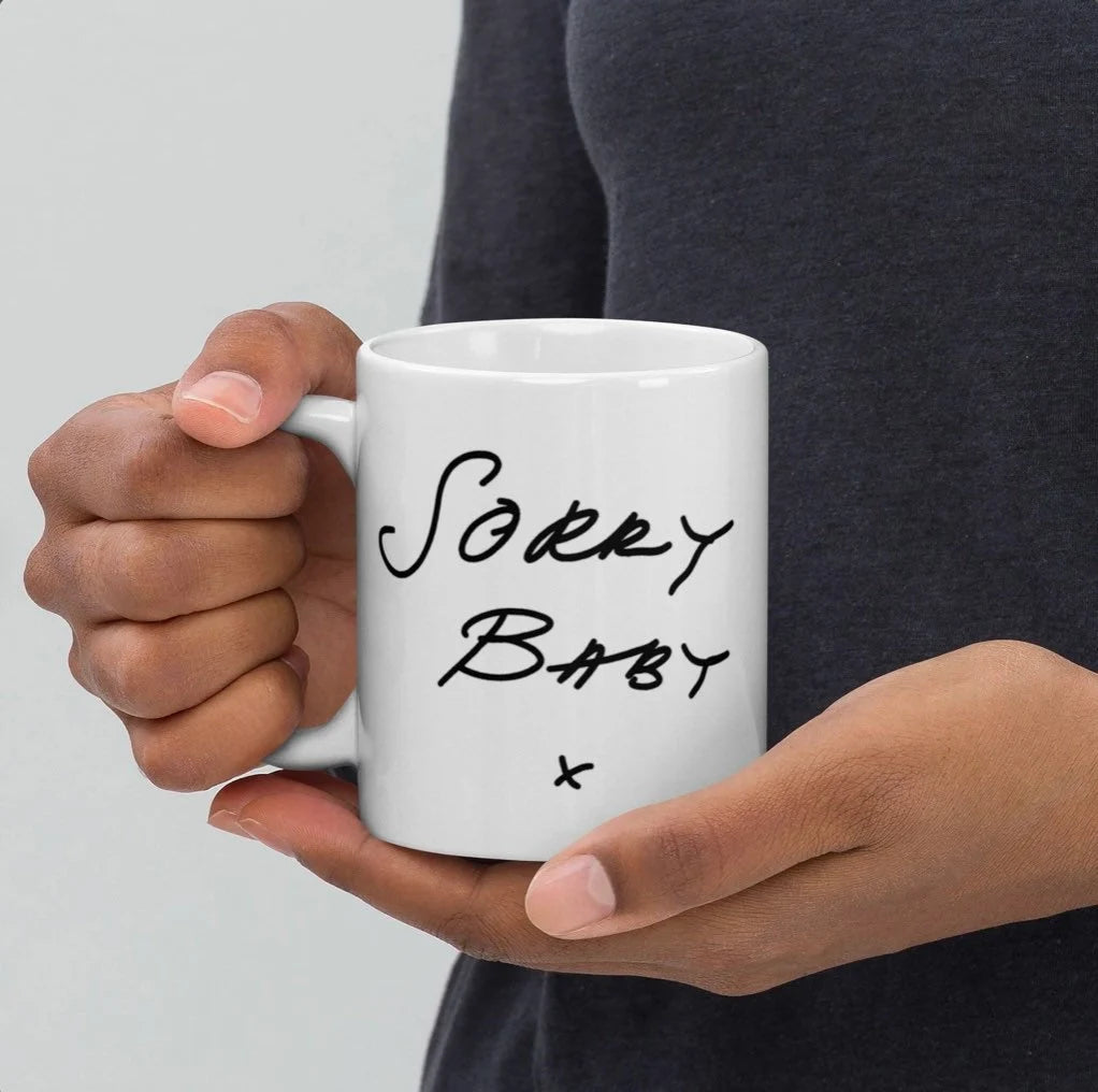 Taza de Killing Eve de 11 oz/15 oz | Doble cara Sorry Baby/Labios | Taza ecológica | Taza grande