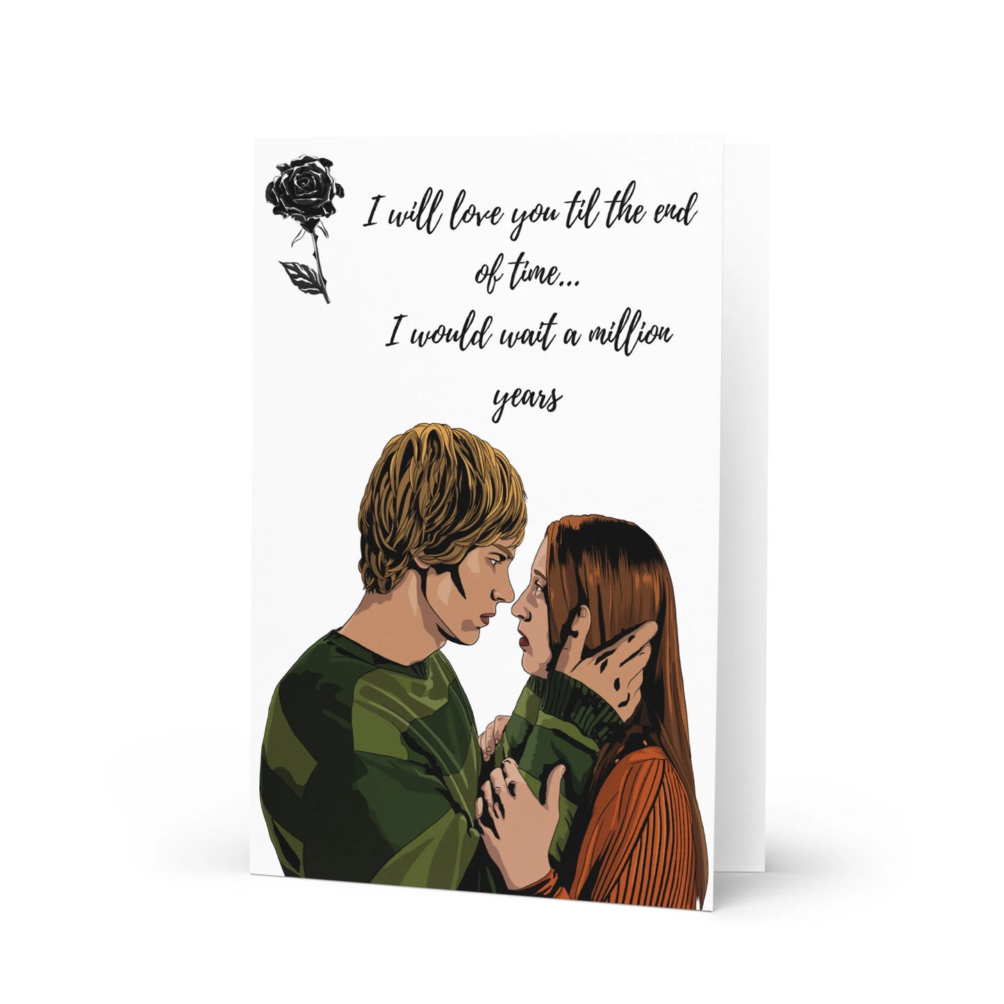 Tate & Violet American Horror Story Birthday Card - Jessie's Art Shop