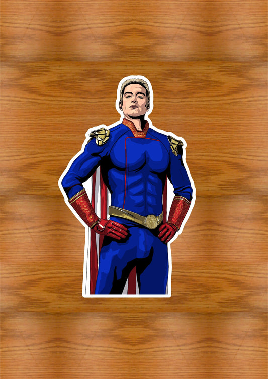 Homelander waterproof glossy sticker | The boys | Eco friendly & vegan